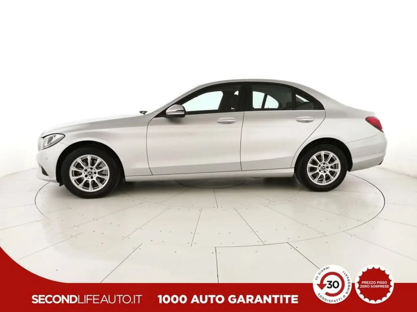 Mercedes-Benz C 180 C 180 d (BT) Business auto Argento - 2