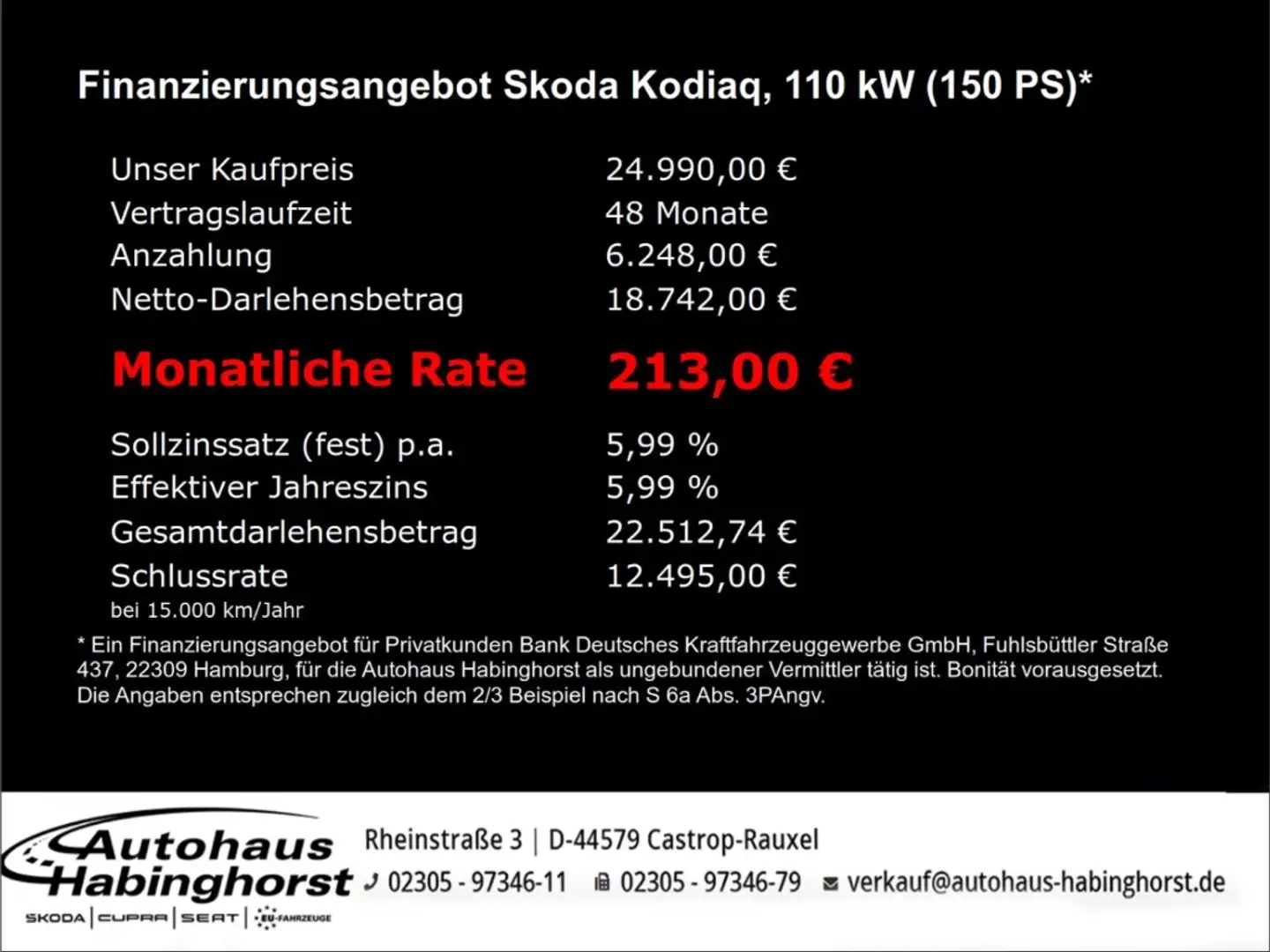 Skoda Kodiaq 1.5 TSI DSG ACT Soleil Standhzg ACC LED PDC Negro - 2