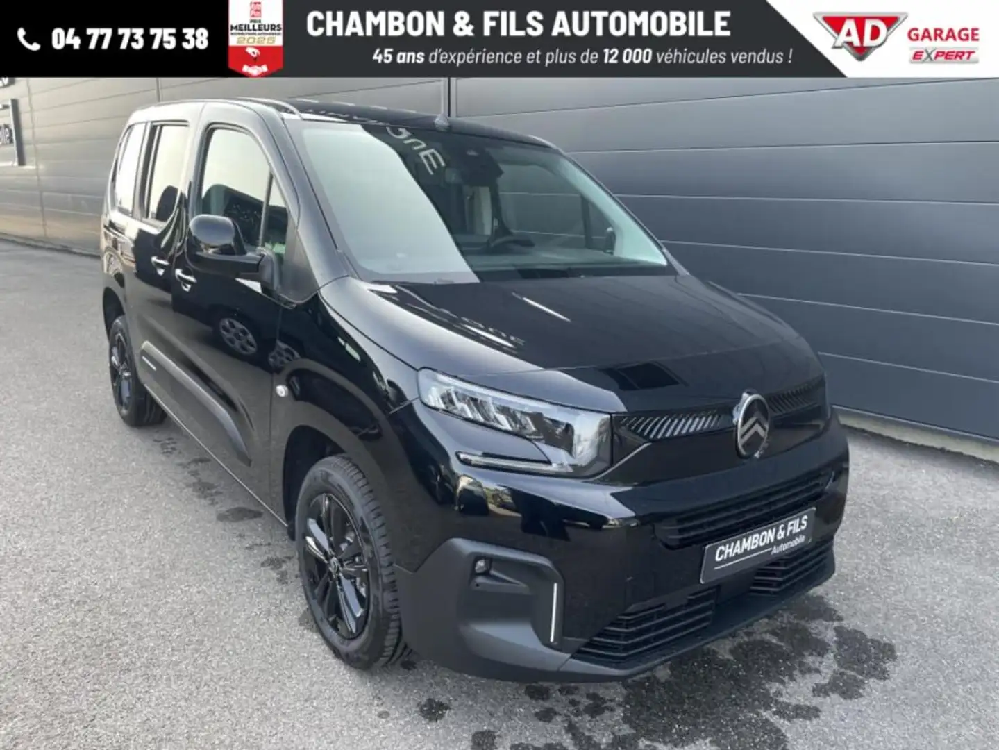 Citroen Berlingo Taille M BlueHDi 130 S&S EAT8 Max N1 Noir - 1