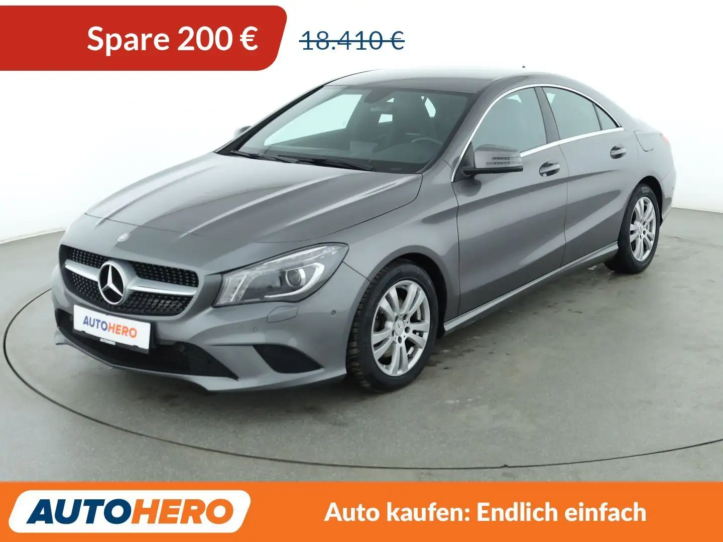 Mercedes-Benz CLA 180 Urban Aut.*XENON*TEMPO*PDC*SHZ*KLIMA*GARANTIE* Grau - 1