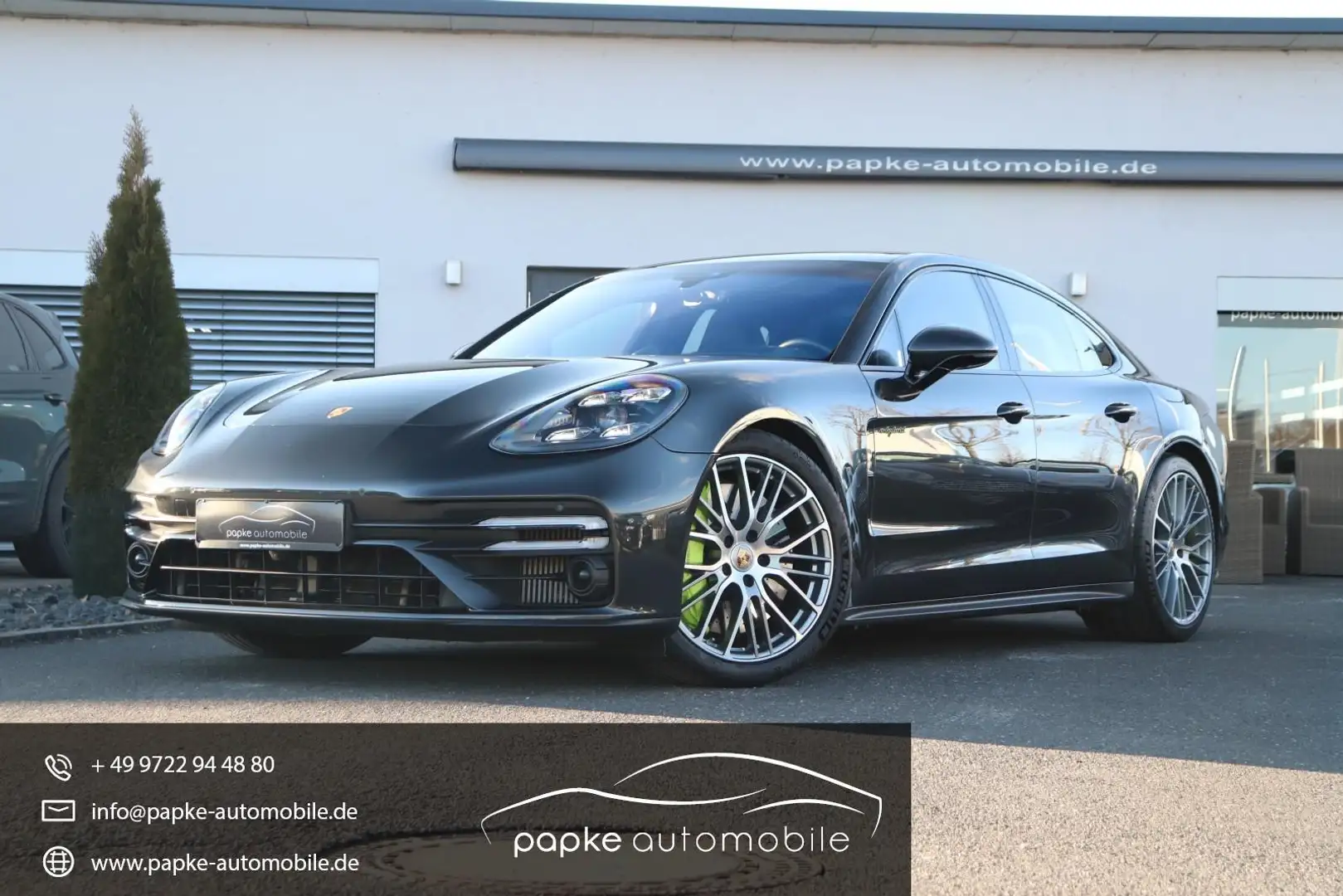 Porsche Panamera Turbo S E-Hybrid +MASSAGE+PANO+HEAD-UP+ Grau - 1