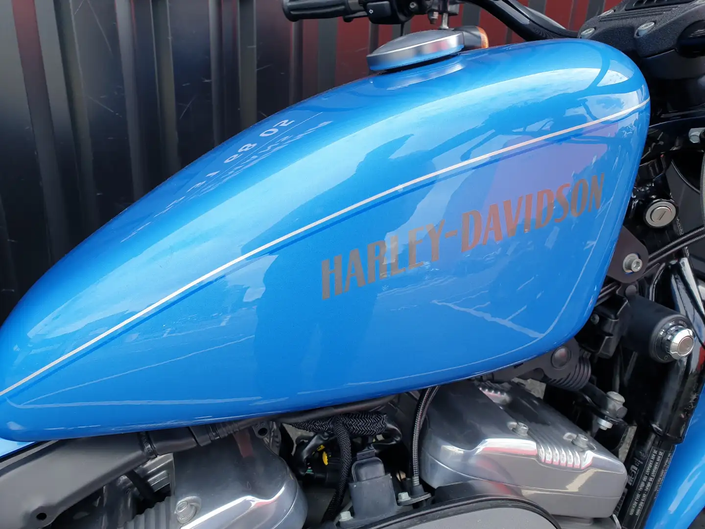Harley-Davidson Sportster Bleu - 2