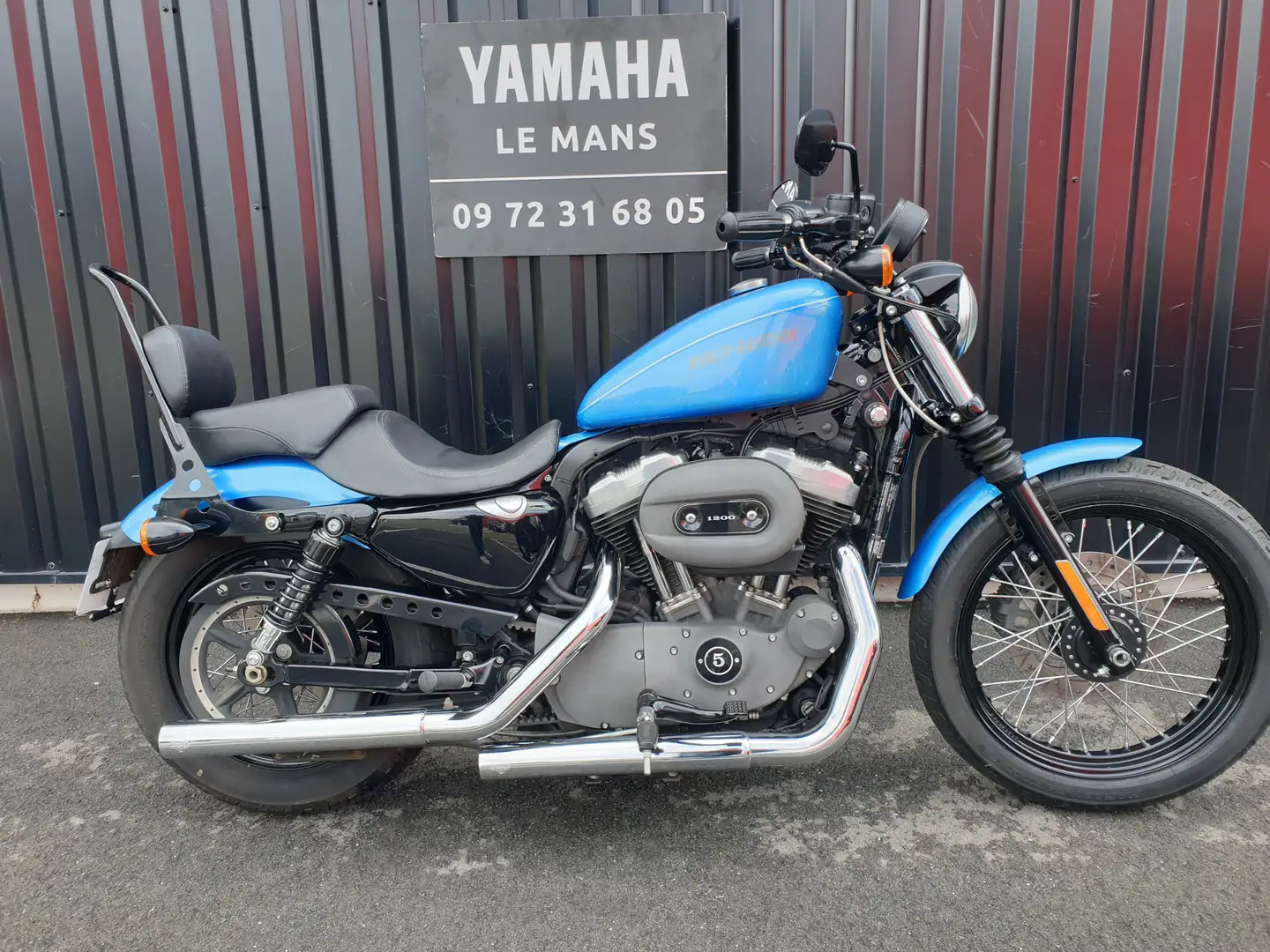 Harley-Davidson Sportster Bleu - 1