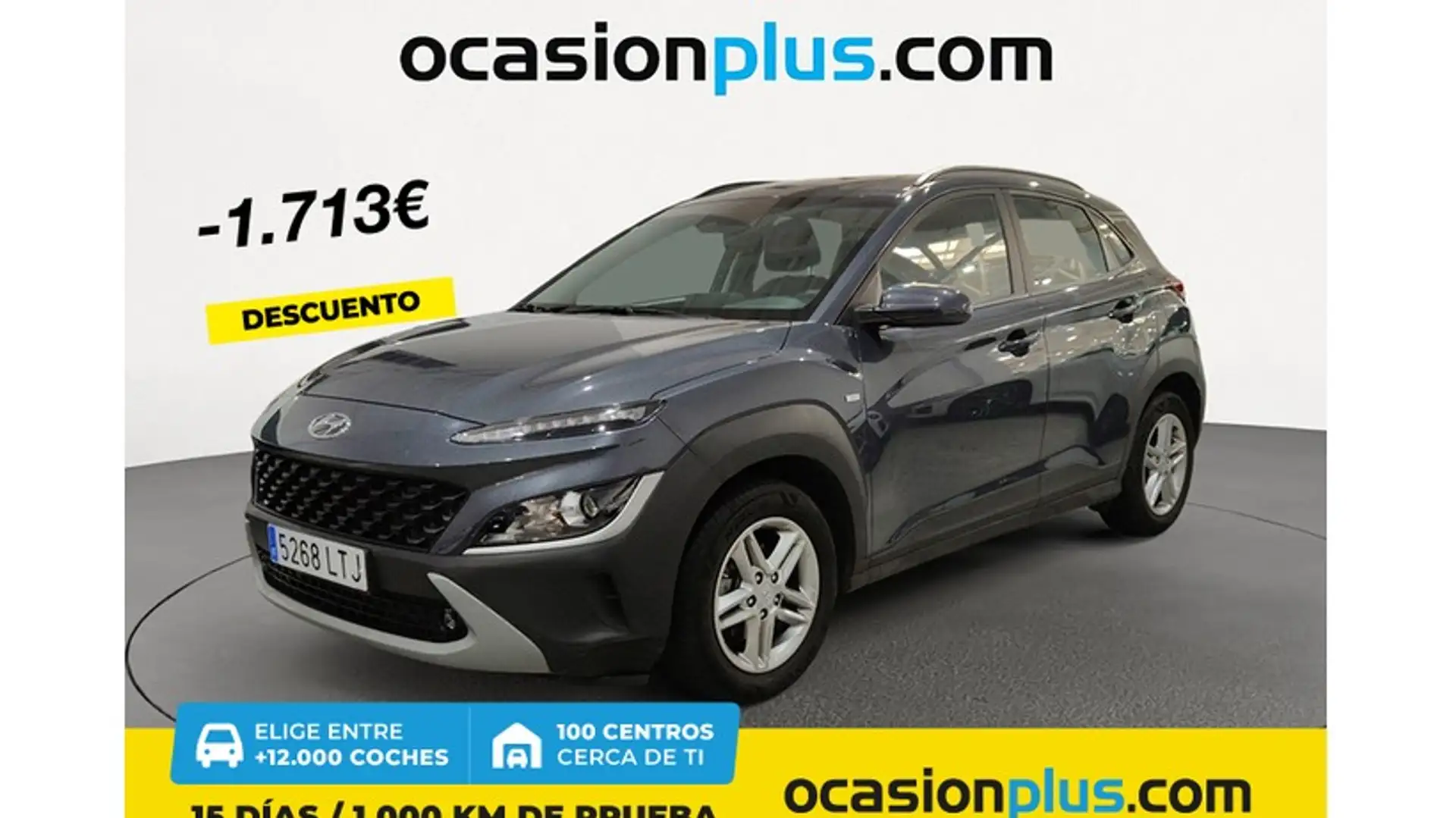 Hyundai KONA 1.0 TGDI 48V Maxx 4x2 Gris - 1