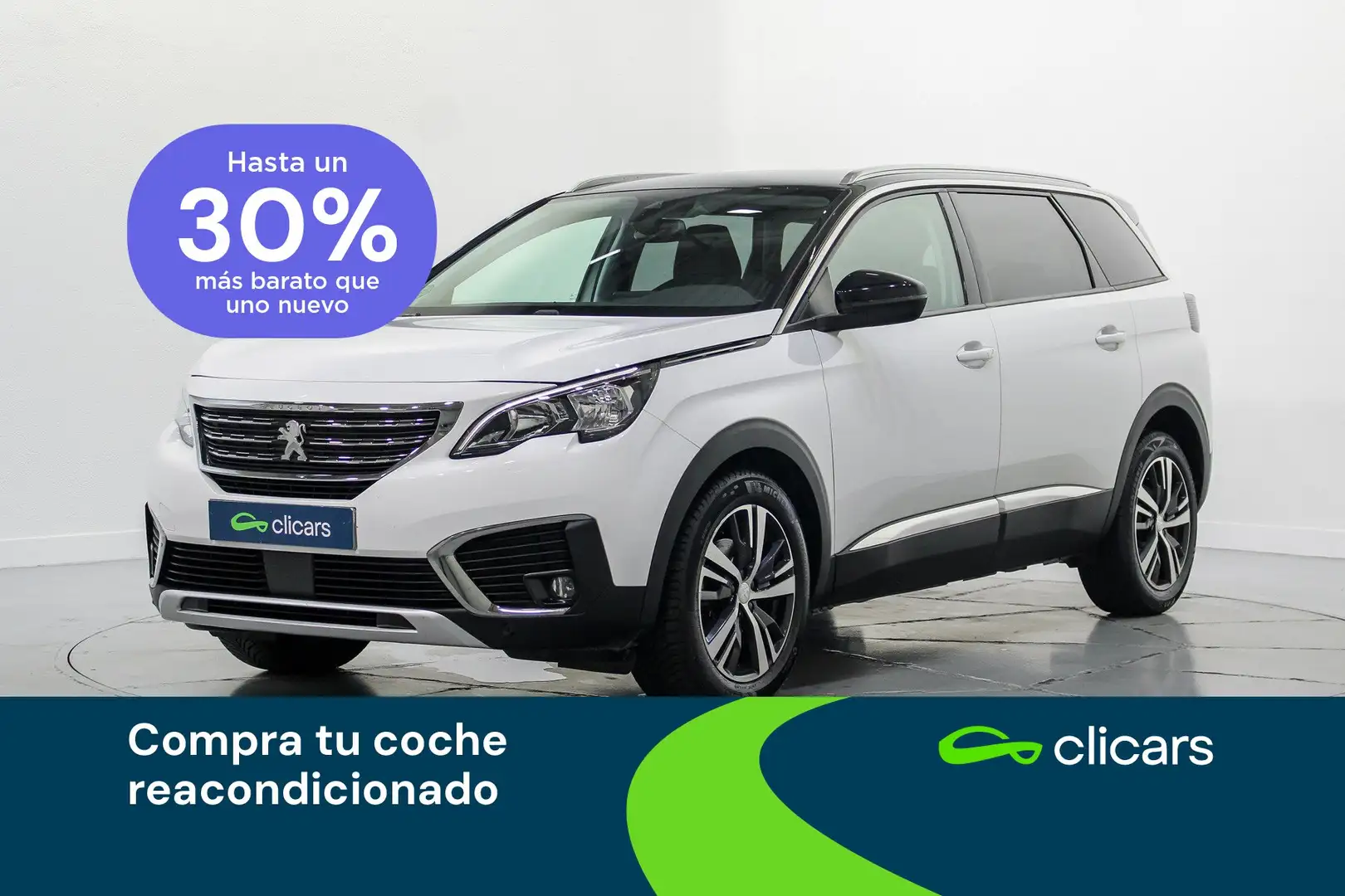 Peugeot 5008 1.2 PureTech S&S Allure 130 Blanc - 1