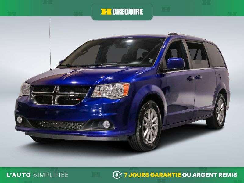 2020 Dodge Grand Caravan Premium Plus AUTO AC CUIR NAV MAGS CAM RECUL BLEUT — снимка 1