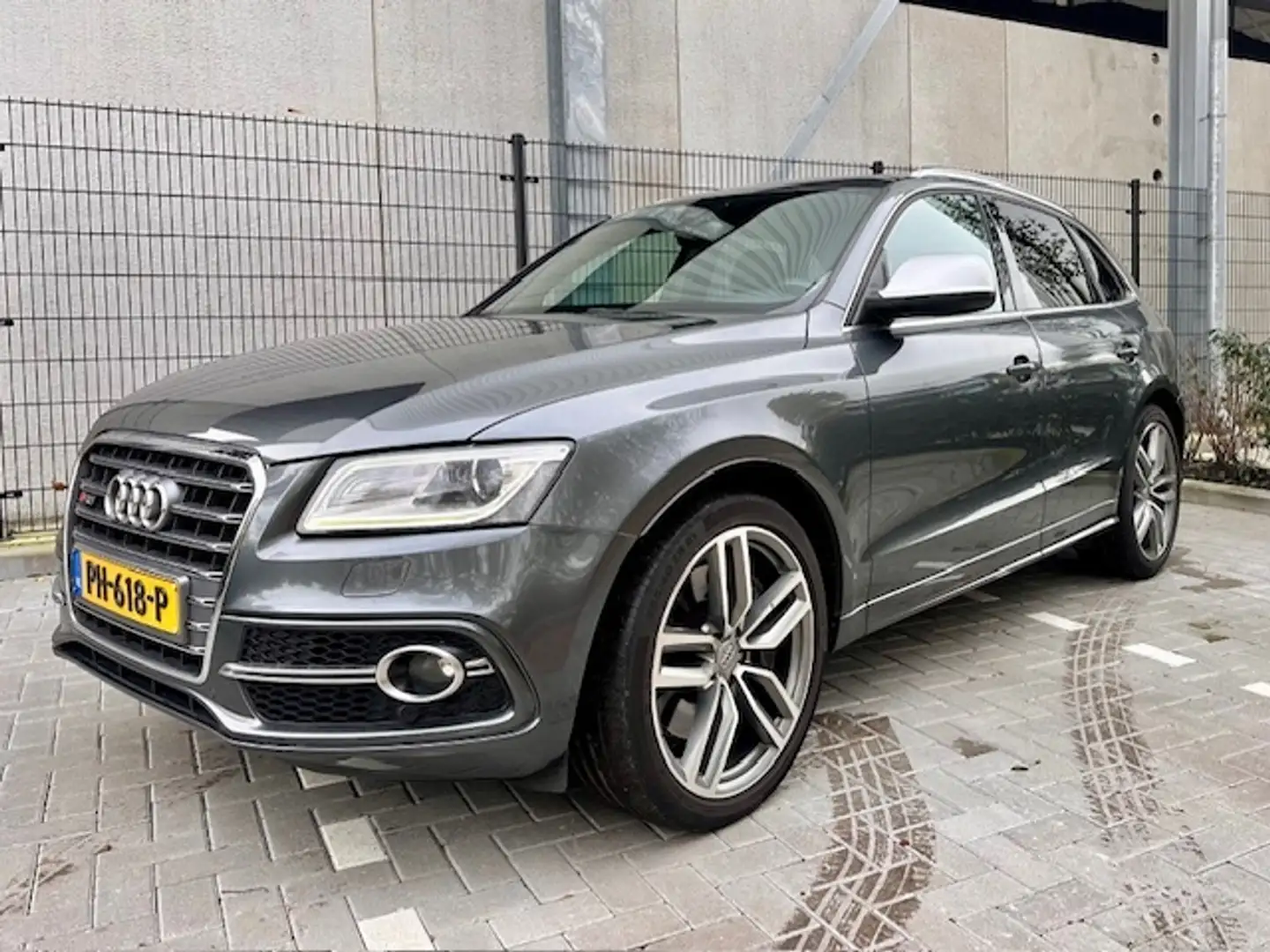 Audi SQ5 3.0 TDI SQ5 q. Pro L WINTERSPORT KNALLER /NIEUWSTA Grijs - 2