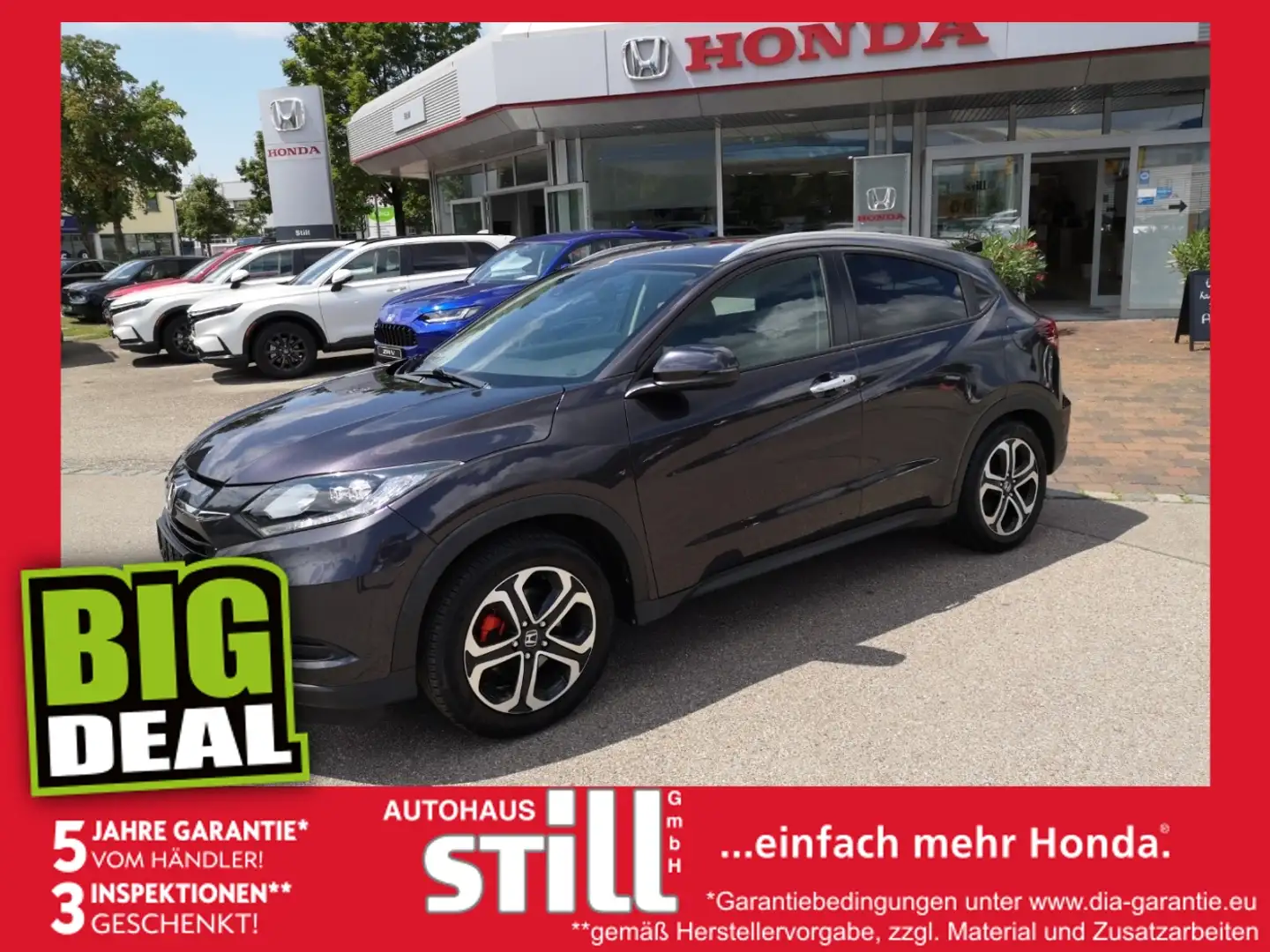 Honda HR-V 1.5 i-VTEC Executive CVT Panoramadach, AHK Black - 1