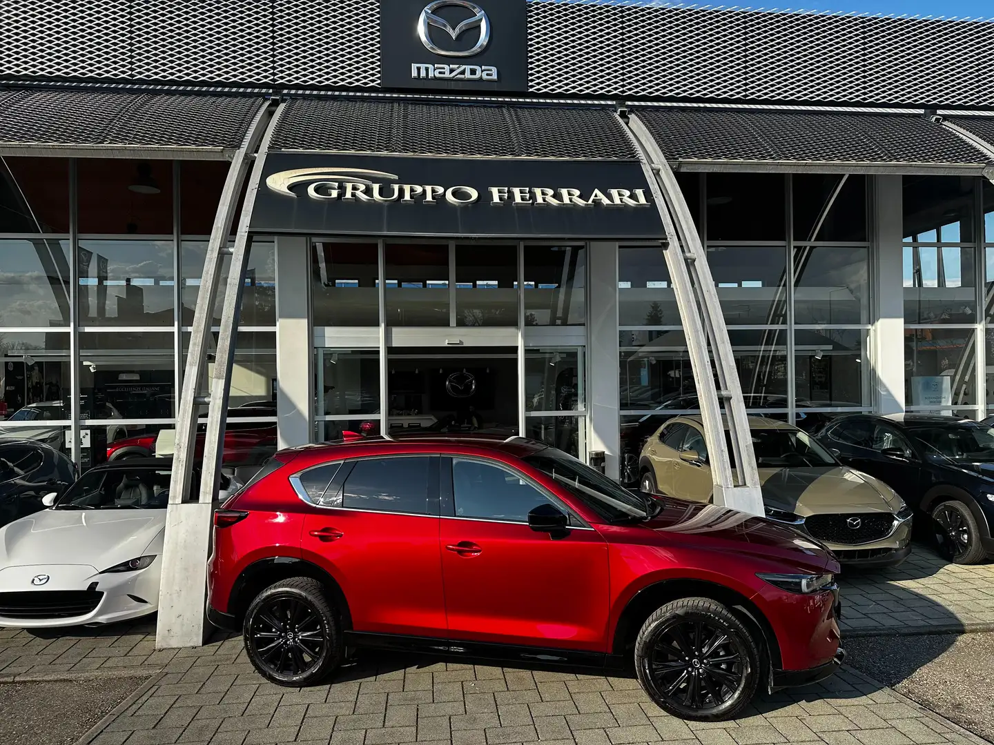 Mazda CX-5 CX-5 2.2 Homura + Com. Pack 2wd 150cv auto IVA ESP Rosso - 1