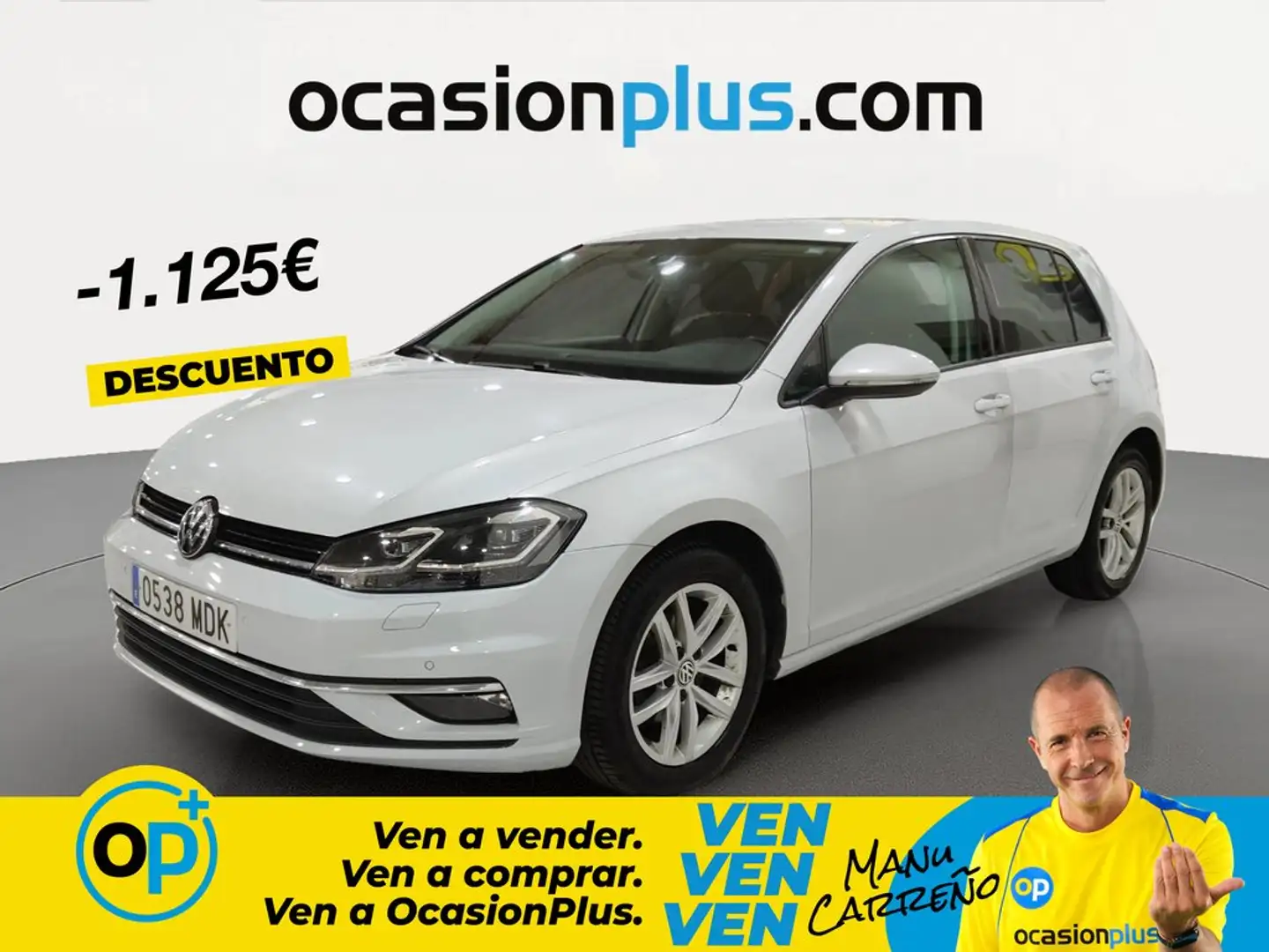 Volkswagen Golf 1.0 TSI Advance DSG7 81kW Gris - 1