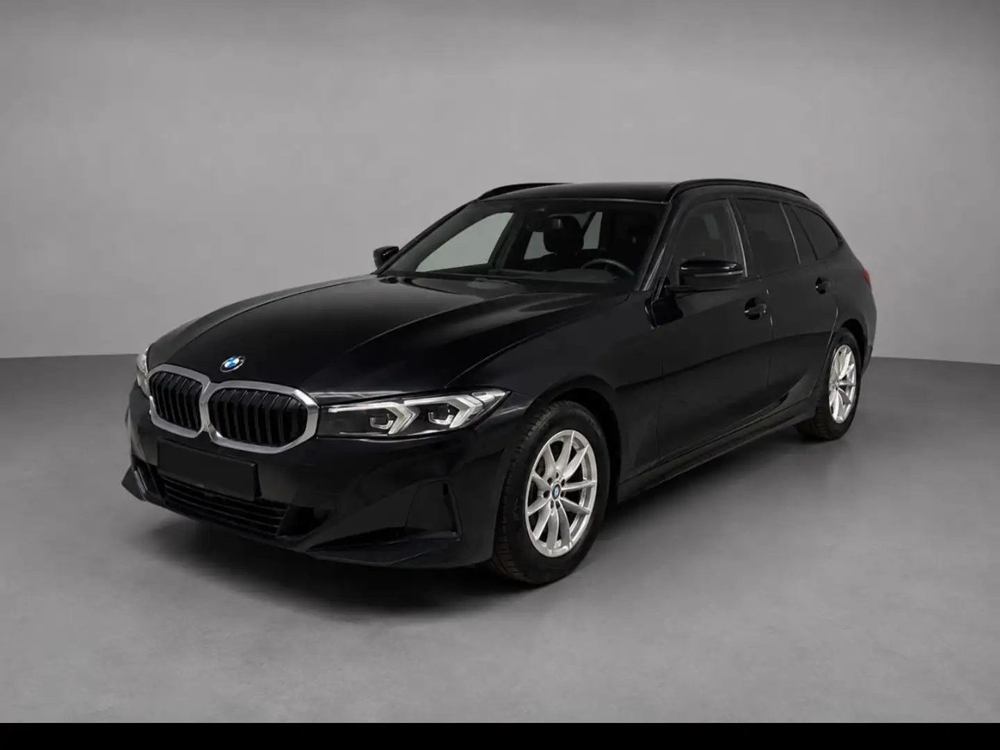 BMW 318 318d Touring Aut. Schwarz - 1