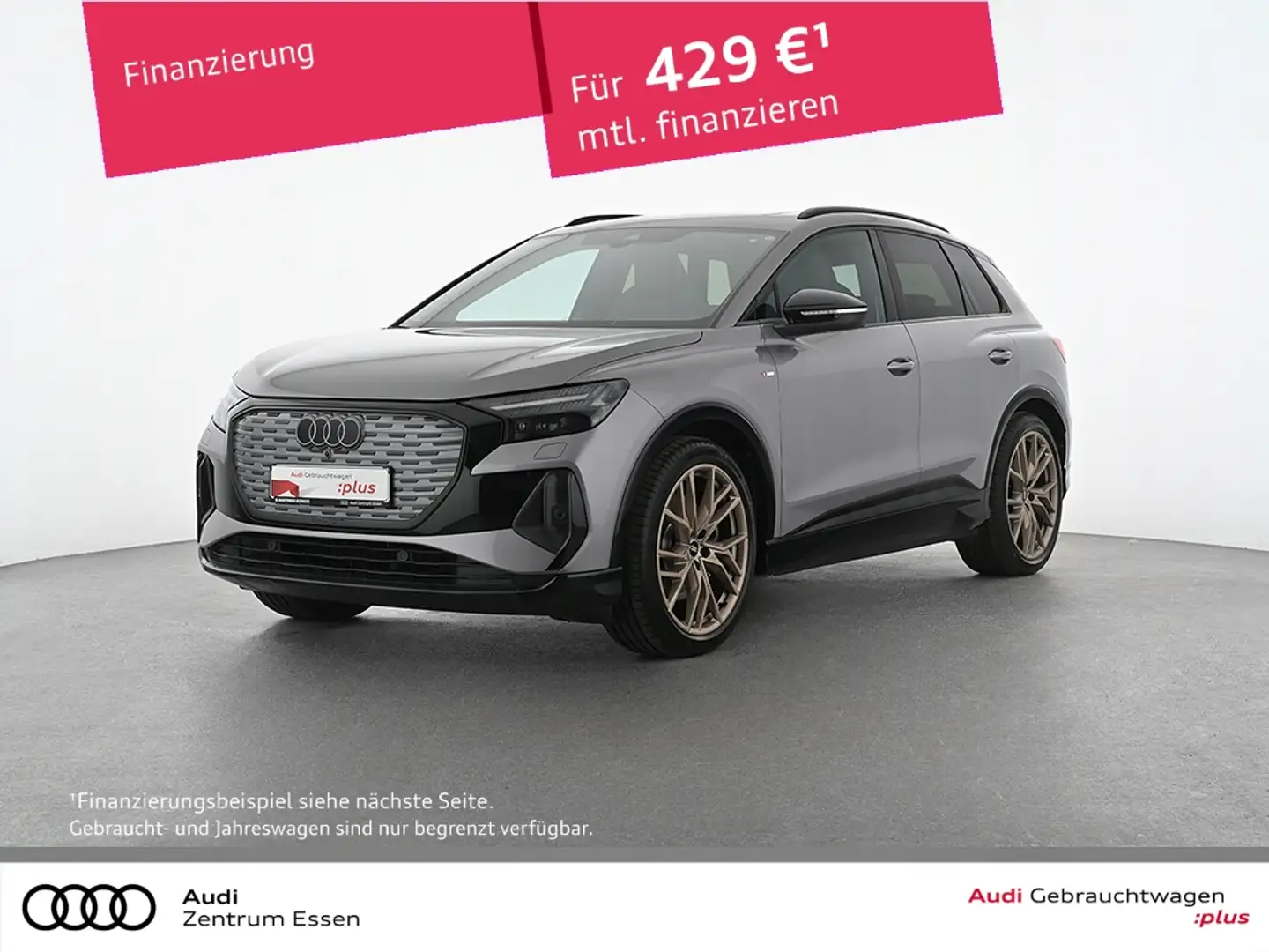 Audi Q4 e-tron 40 Edition One MATRIX LED NAV PLUS   SHZ   RÜFA Grau - 1