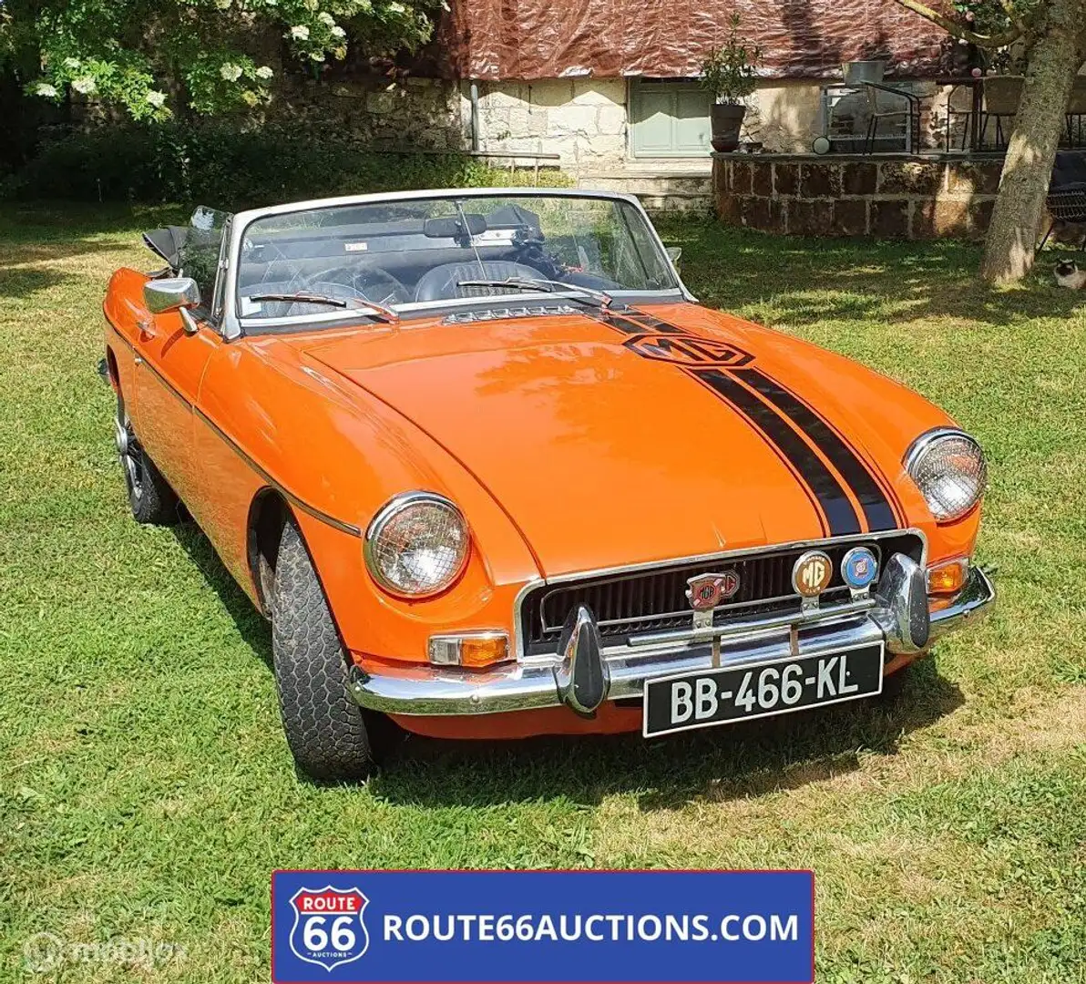 MG MGB Cabriolet | Route 66 Auctions Oranje - 1