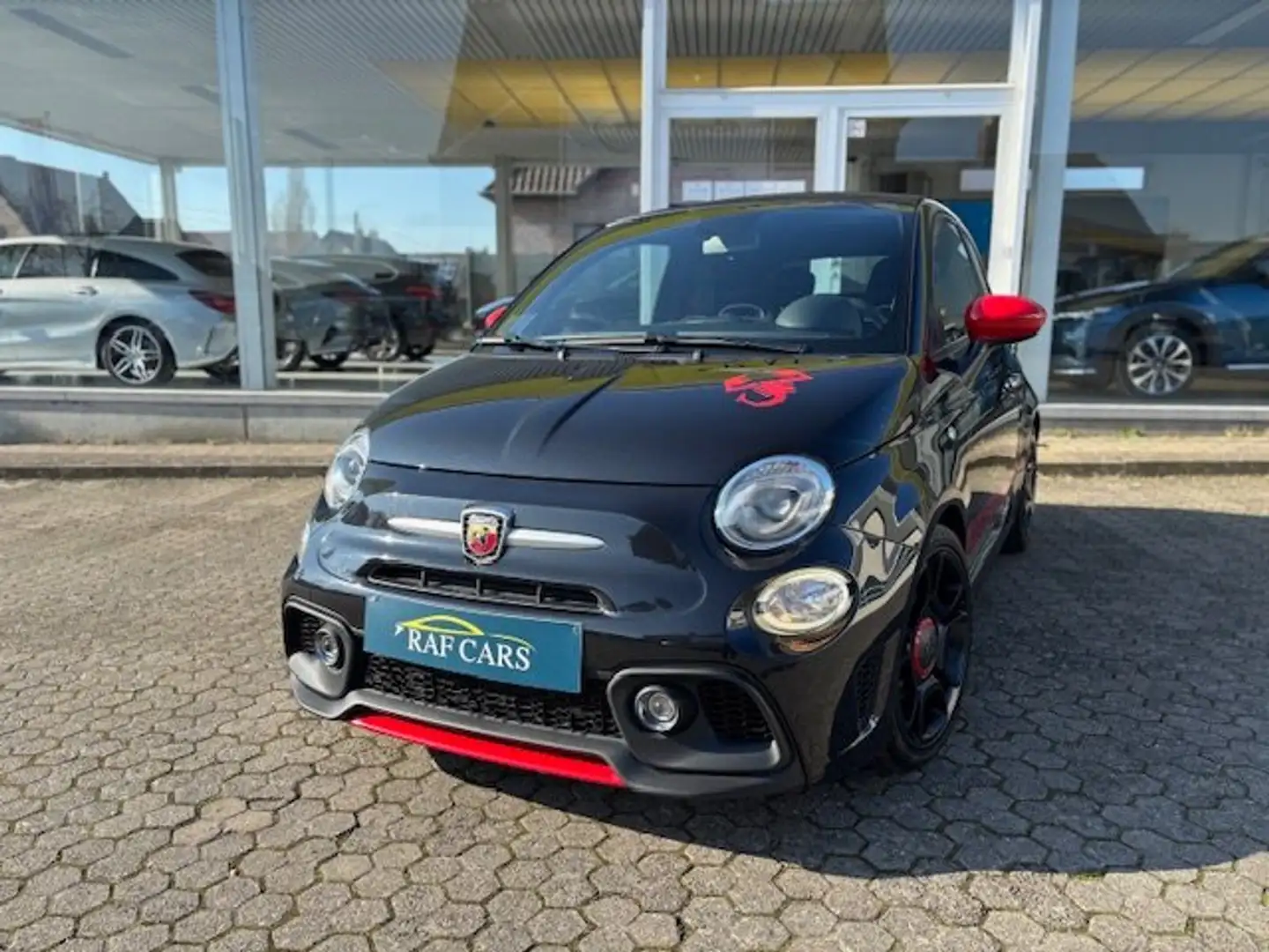 Abarth 595C 1.4 T-Jet Pista CABRIO // GARANTIE // CARPASS!! // Negro - 1