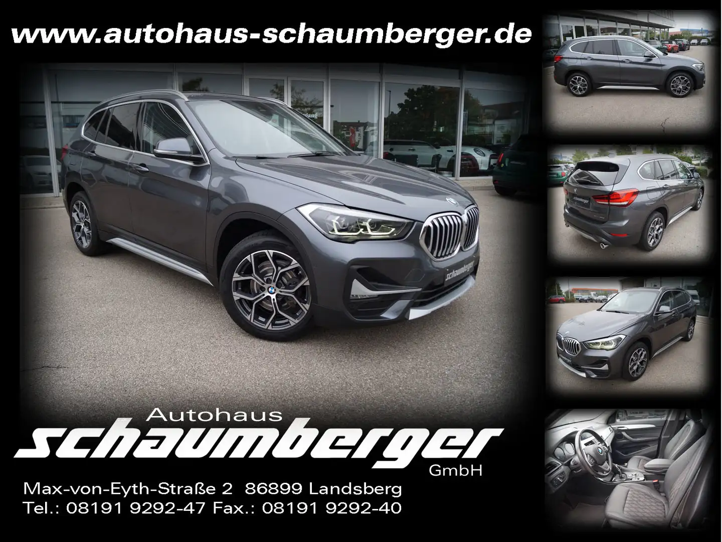 BMW X1 sDrive18d Aut. xLine * REIFEN/BREMSEN NEU * Grau - 1