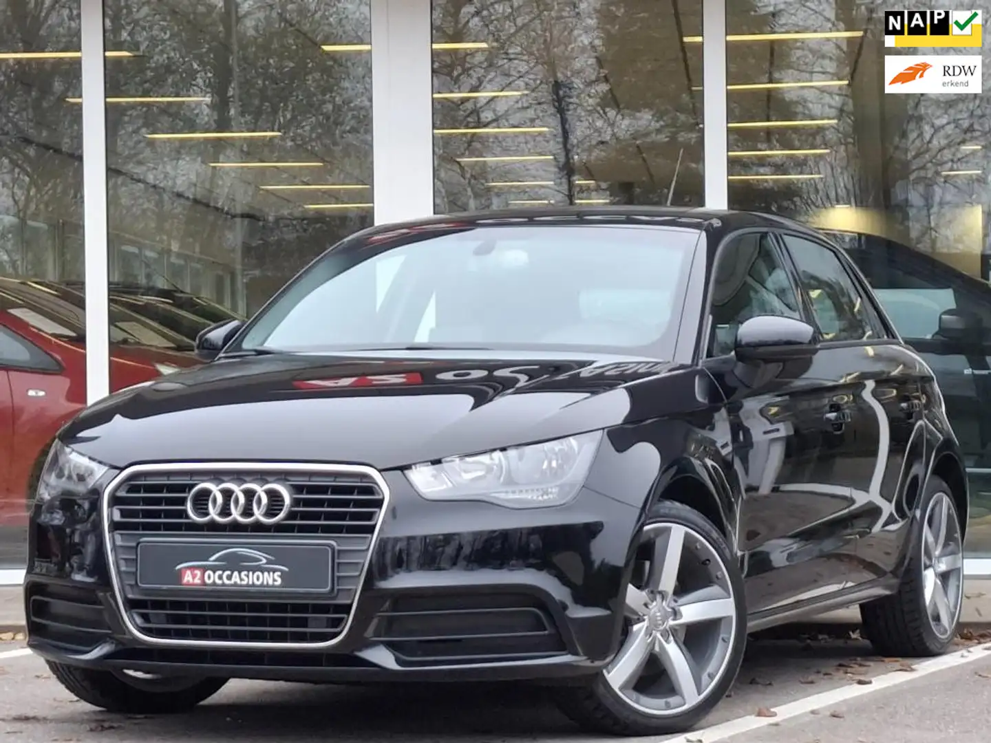 Audi A1 Sportback 1.4 TFSI 122pk 17 inch/Bluetooth/PDC/Sto Zwart - 1