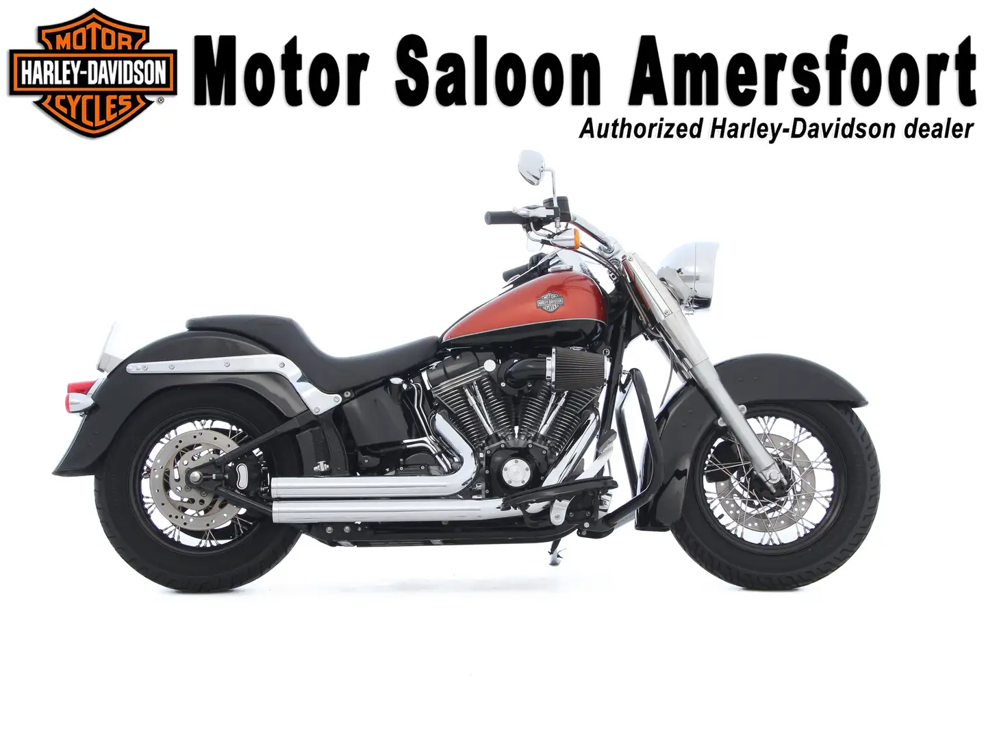 Harley-Davidson Heritage Softail FLSTI Zwart - 1