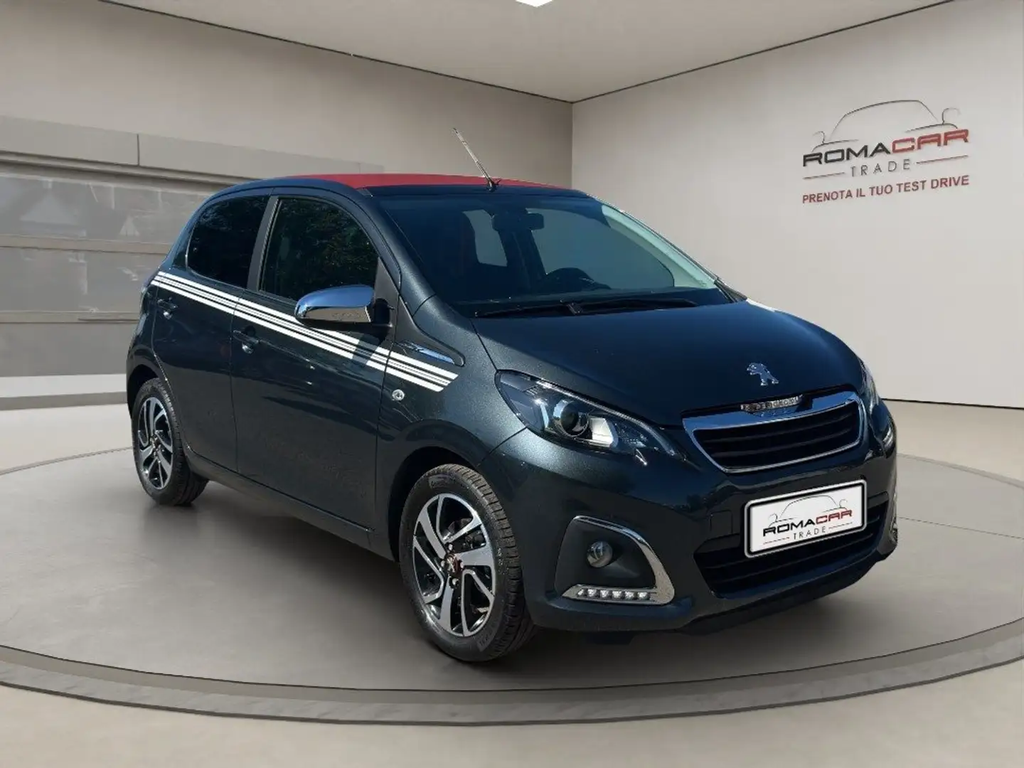 Peugeot 108 VTi 72 ETG 5 porte Allure TOP CABRIO! Grau - 2