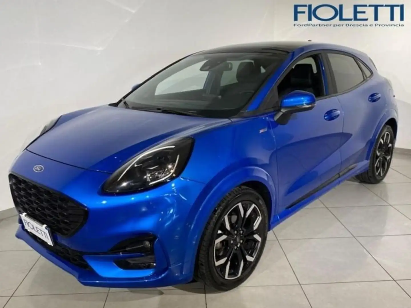Ford Puma 1.0 ECOBOOST HYBRID 125 CV S&S ST-LINE X Blauw - 1