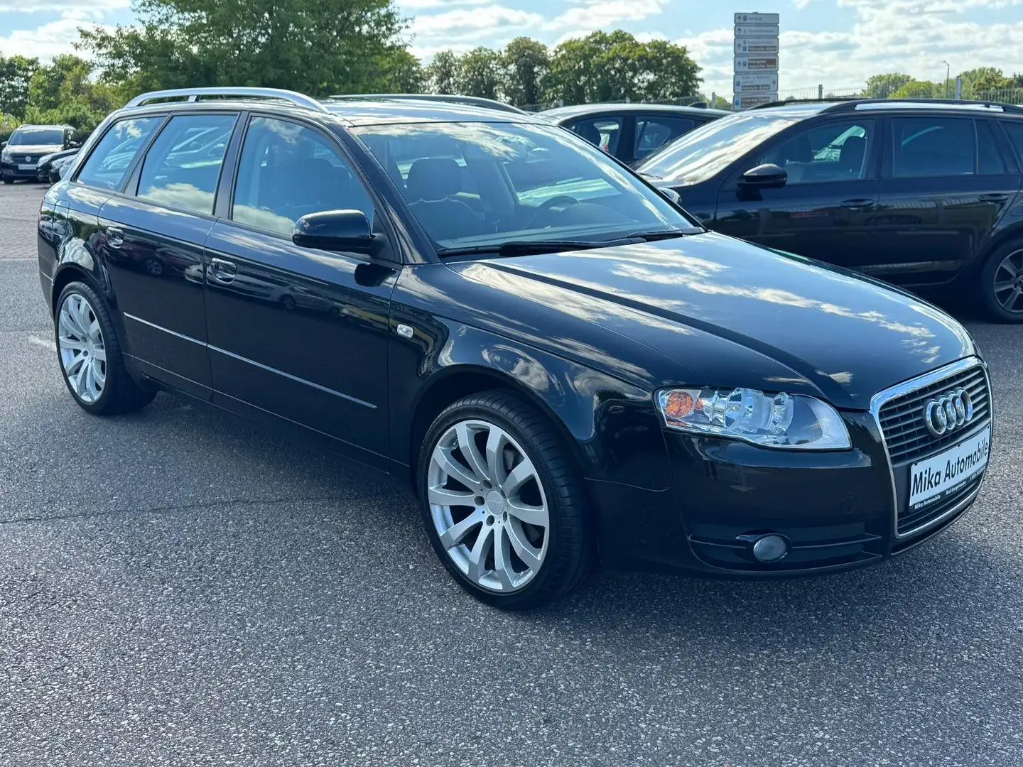 Audi A4 Avant 2.0 TDI TÜV/HU/NEU Zwart - 2