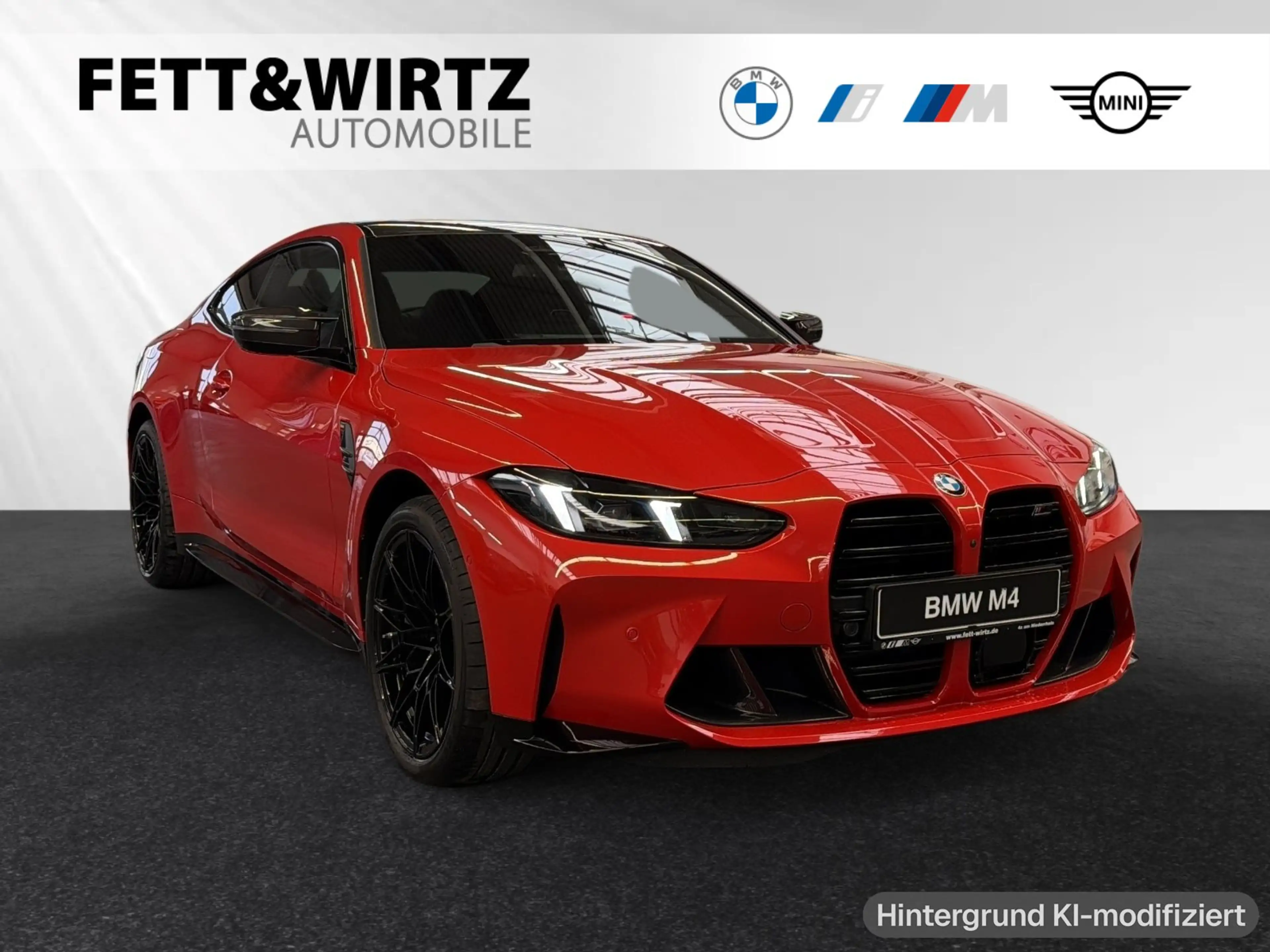 BMW M4 Competition Coupé mit M xDrive Ultimate Pack.