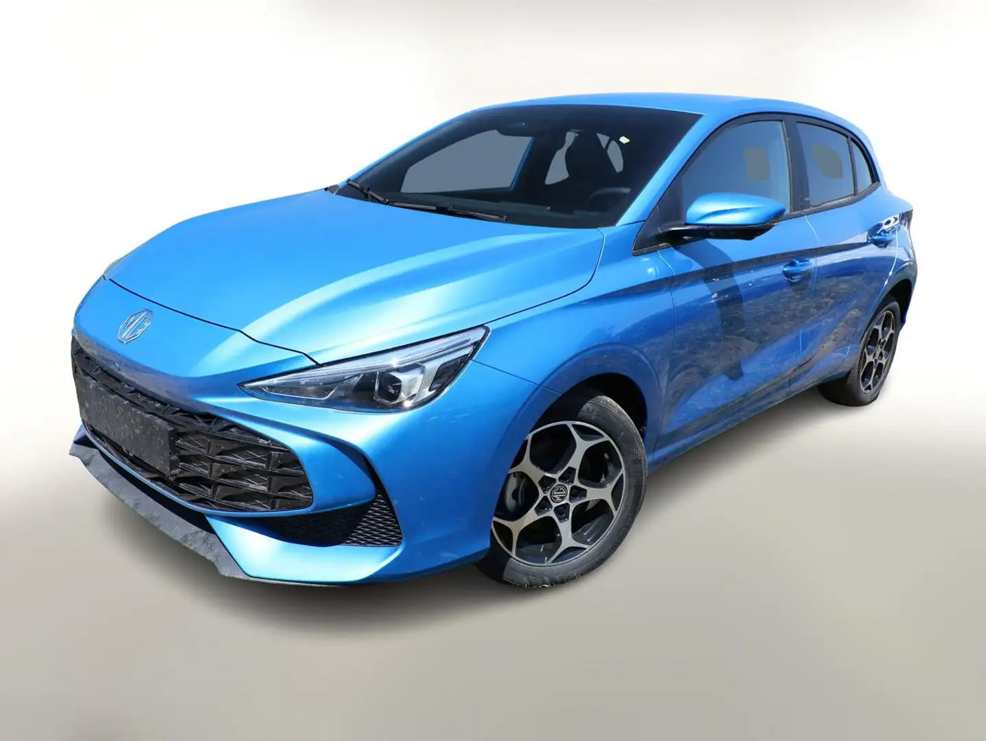 MG MG3 Luxury HEV+ ACC LED 360Kam SHZ TotW Nav 16Z 75 ... Blau - 1