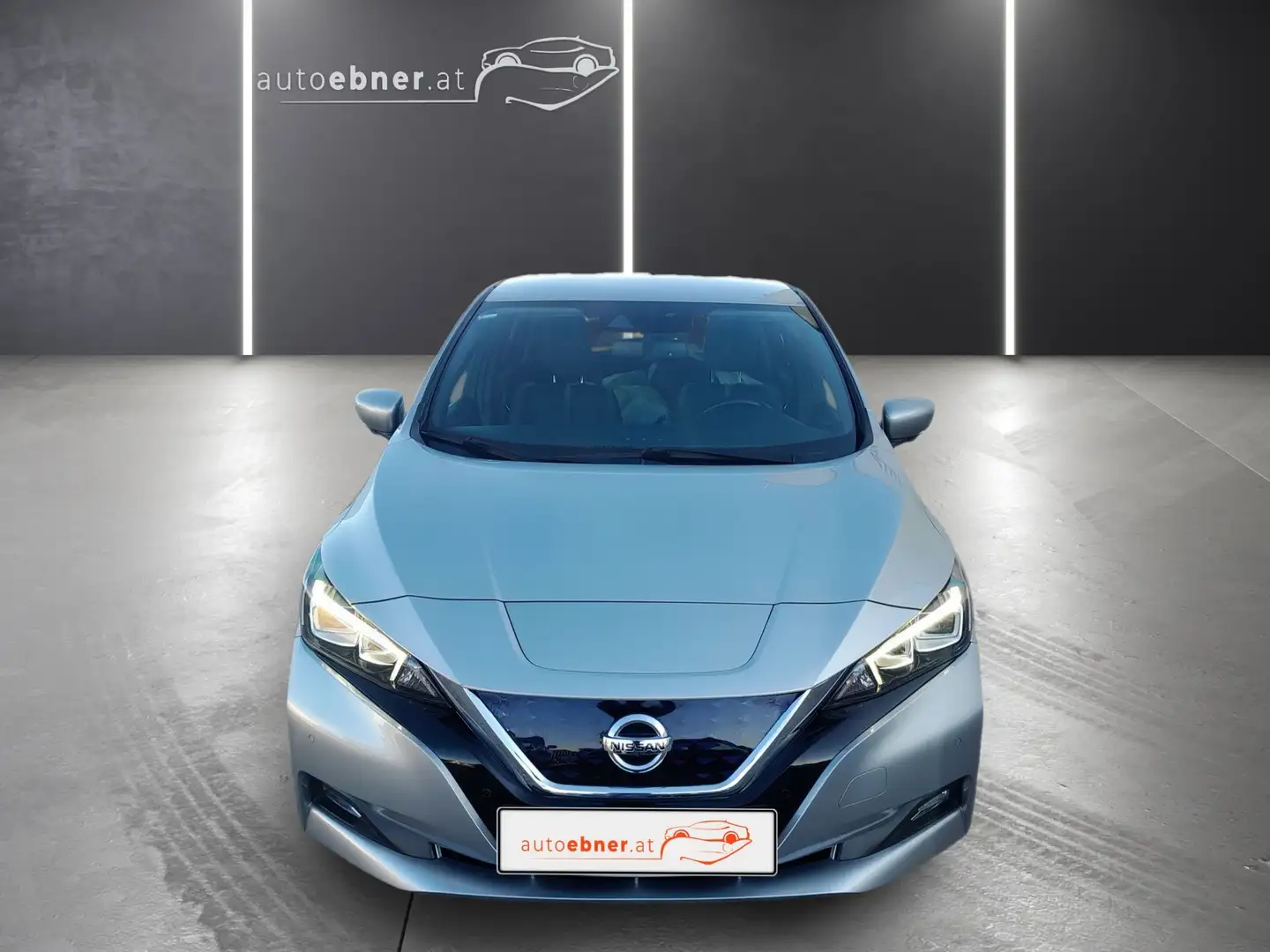 Nissan Leaf 40kWh WÄRMEPUMPE+RADAR+ASSIST Grau - 2