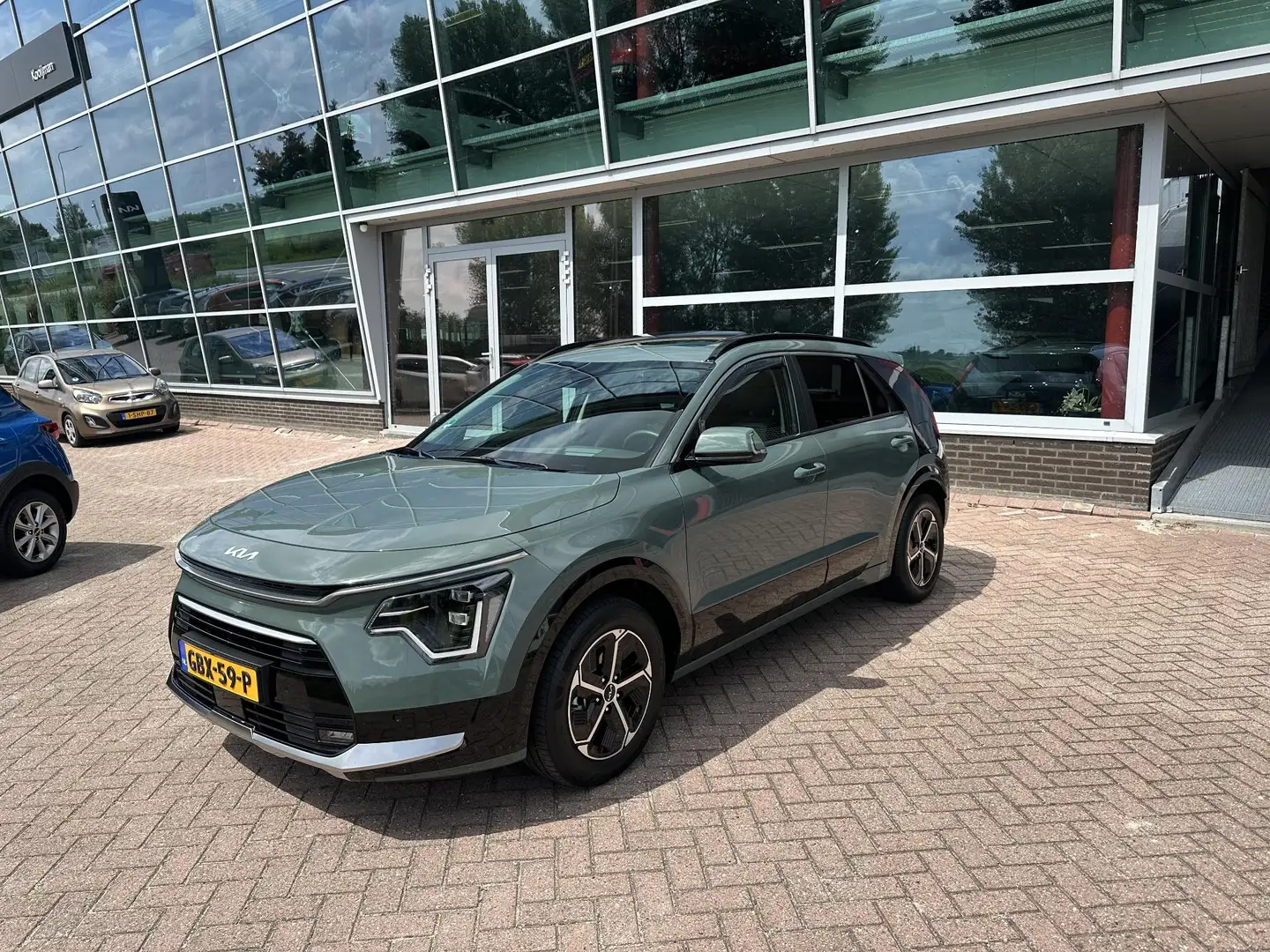 Kia Niro 1.6 GDi Hybrid DynamicPlusLine Head up, Stoelverwa Vert - 2