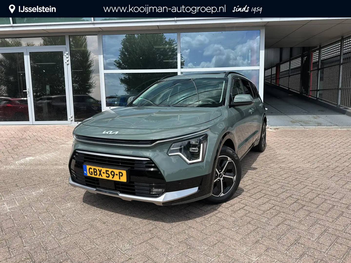 Kia Niro 1.6 GDi Hybrid DynamicPlusLine Head up, Stoelverwa Vert - 1
