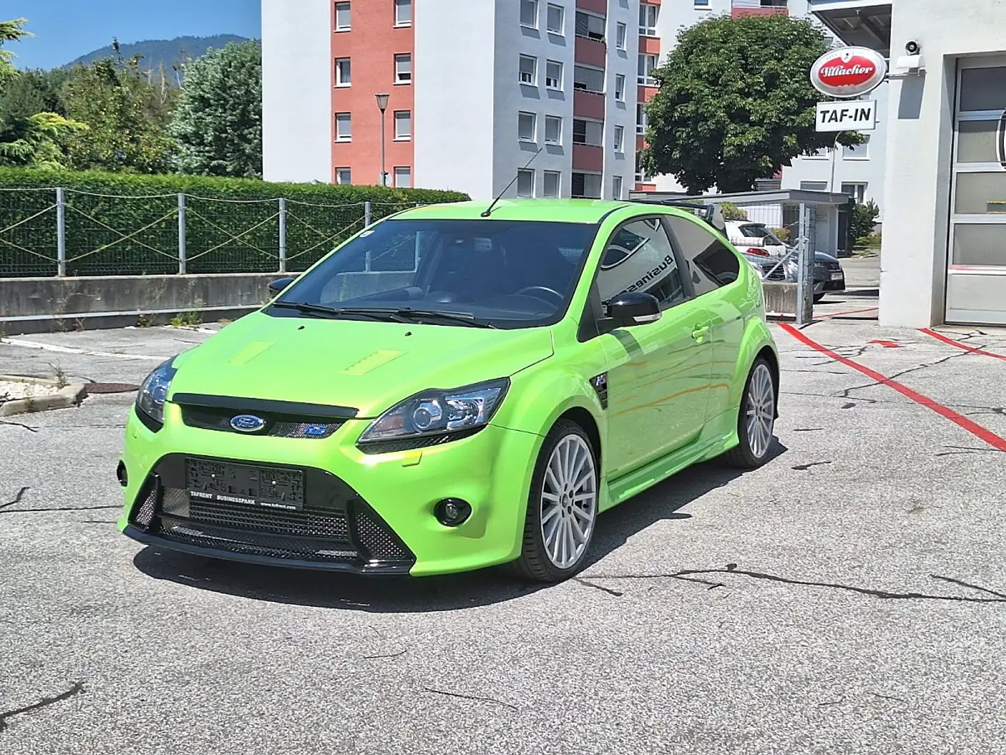 Ford Focus RS Frischer großer Service inkl. ZAHNRIEMEN NEU! Grün - 2