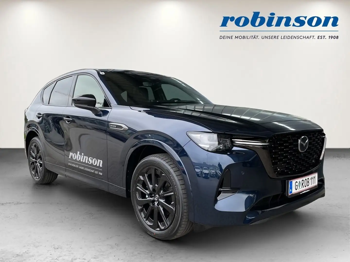 Mazda CX-60 3.3L e-SKYACTIV D AWD HOMURA Aut. Blau - 1