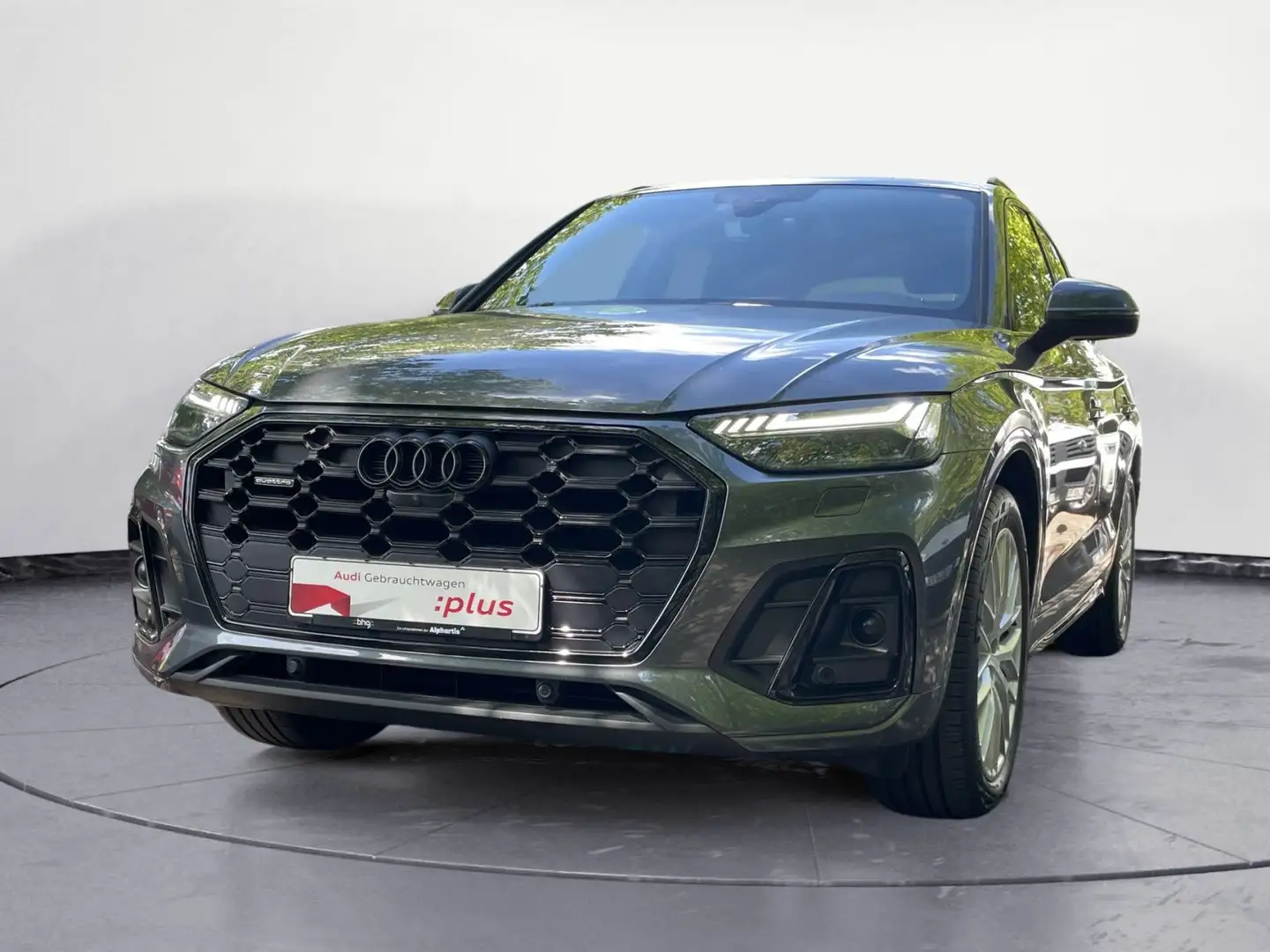 Audi Q5 40 TDI quattro S-line Matrix/AHK/Pano/ACC/Ass Grau - 2