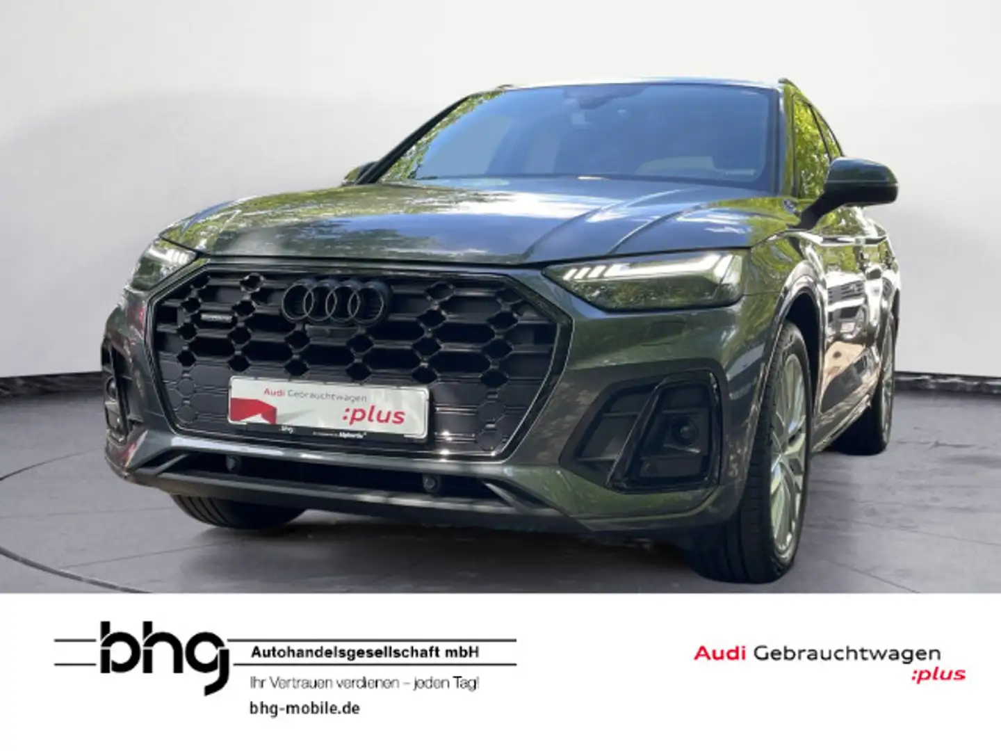 Audi Q5 40 TDI quattro S-line Matrix/AHK/Pano/ACC/Ass Grau - 1