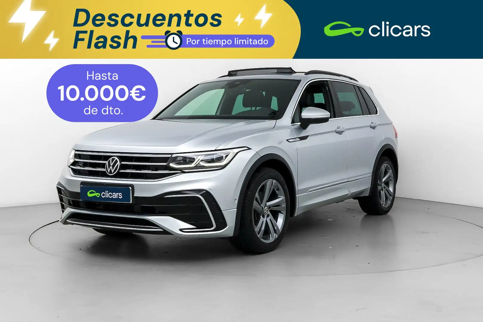 Volkswagen Tiguan 2.0TDI R-Line DSG 110kW Plateado - 1