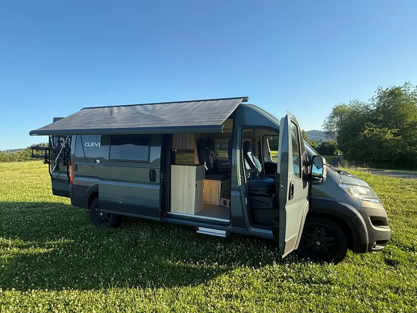 Citroen Jumper CLEVER WOHNMOBIL 6 METER 165 PS Grijs - 2