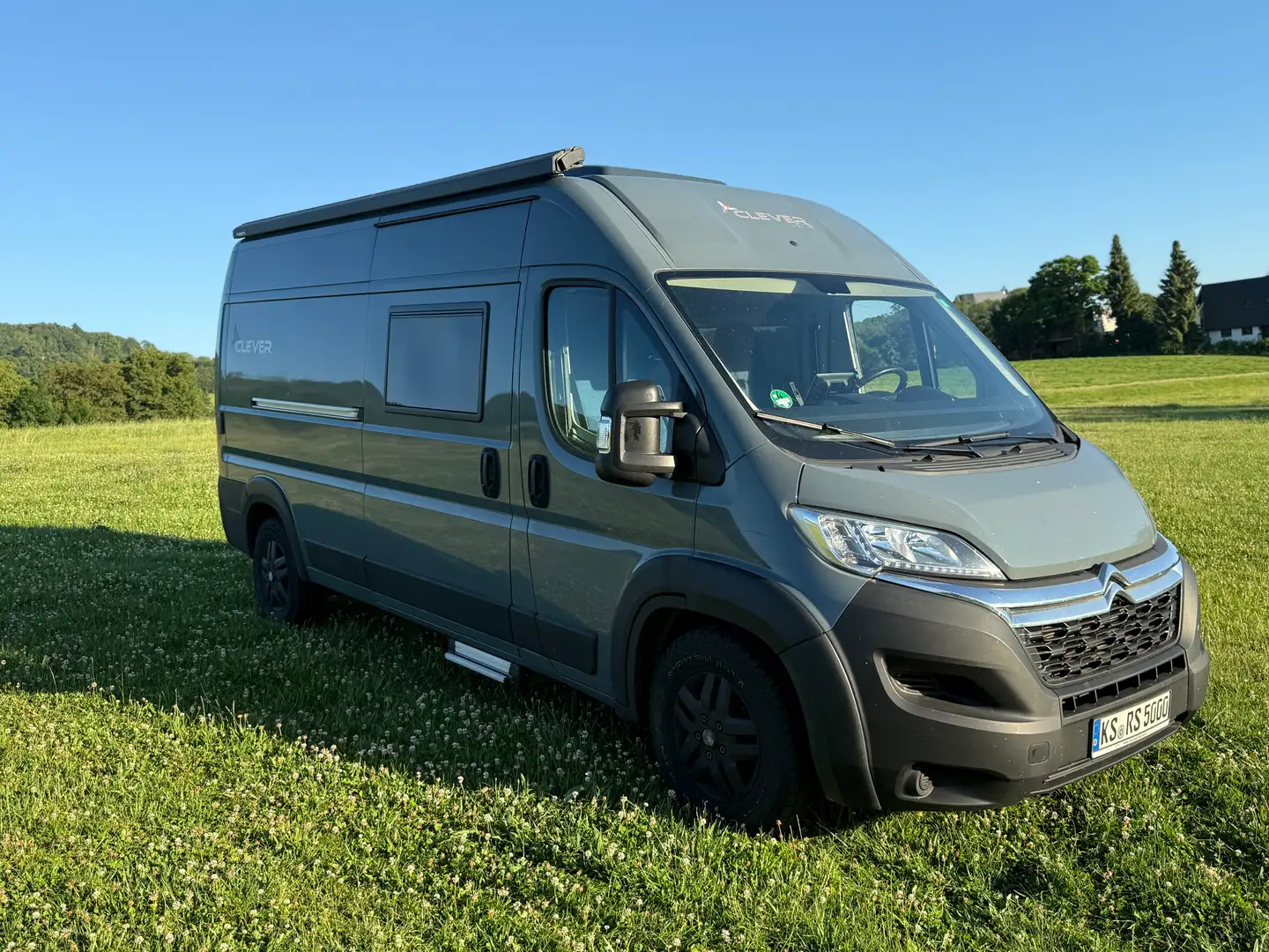Citroen Jumper CLEVER WOHNMOBIL 6 METER 165 PS Grijs - 1