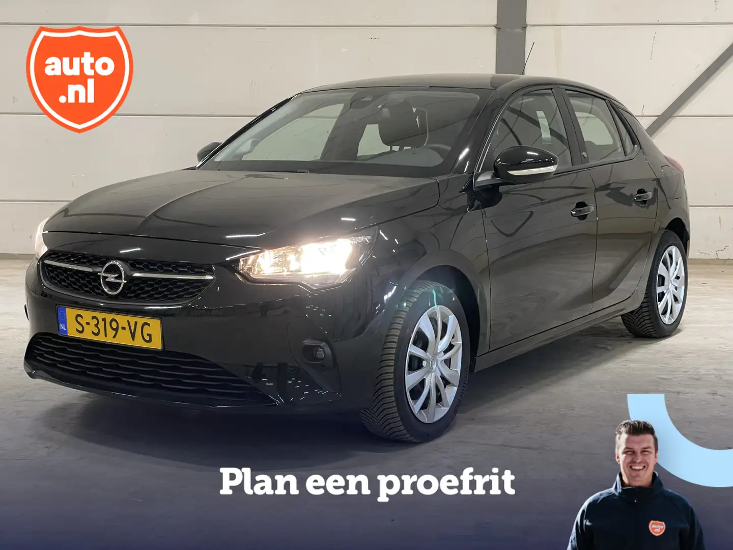 Opel Corsa-e Level 2 50 kWh | Cruise Control | Carplay | Parkee Zwart - 1