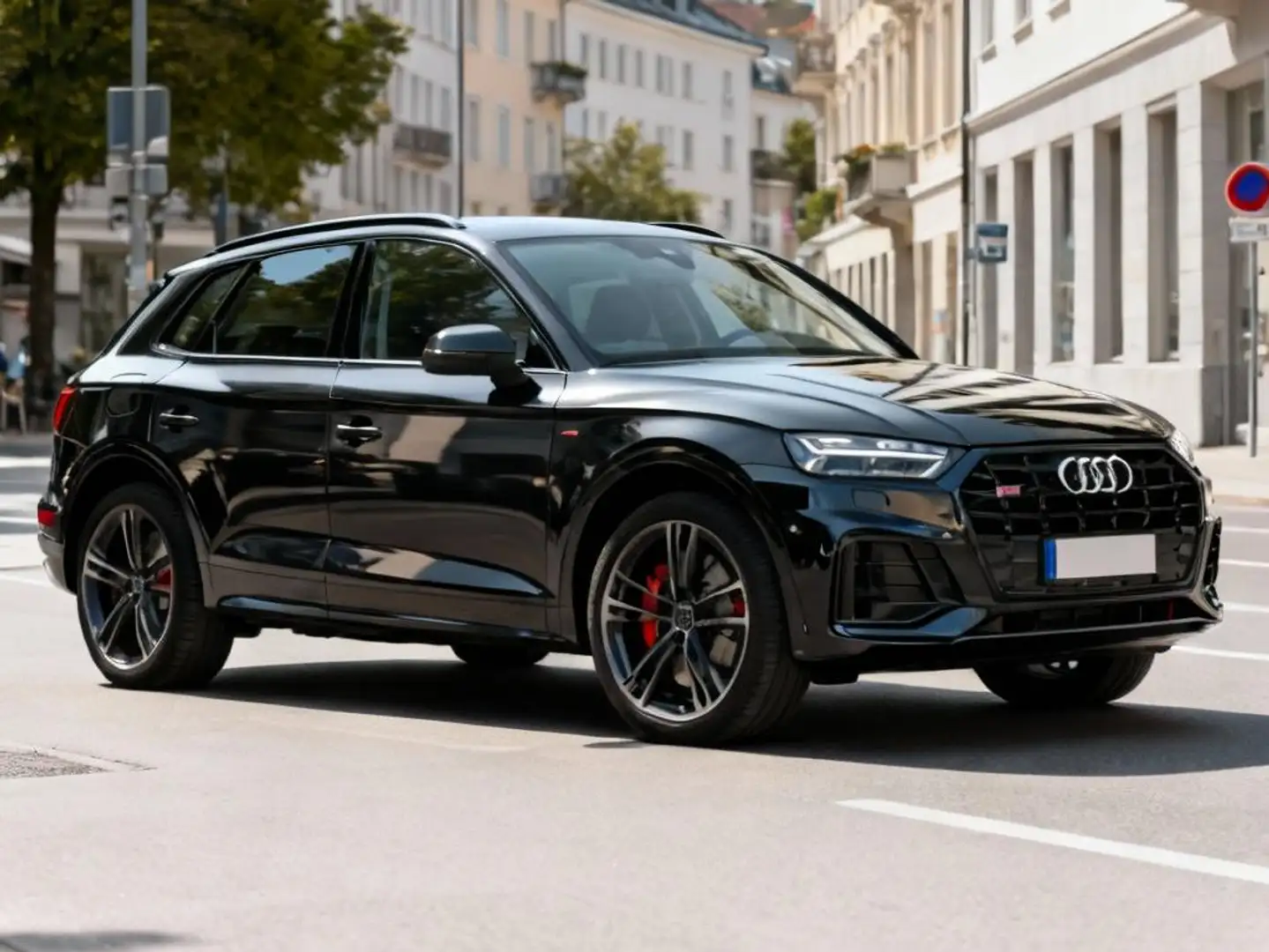 Audi Q5 Q5 Sportback 55 TFSIe Black line quattro-ultra S tronic Black line Negro - 1