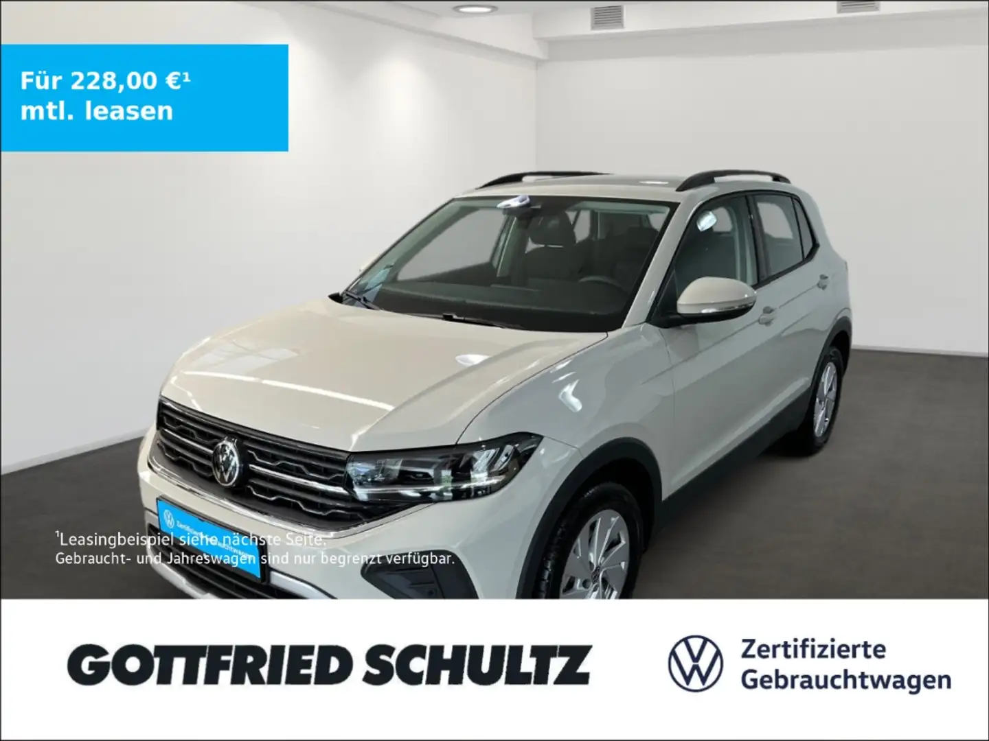 Volkswagen T-Cross 1.0 TSI Navi Sitzheizung APP-Connect ACC Šedá - 1