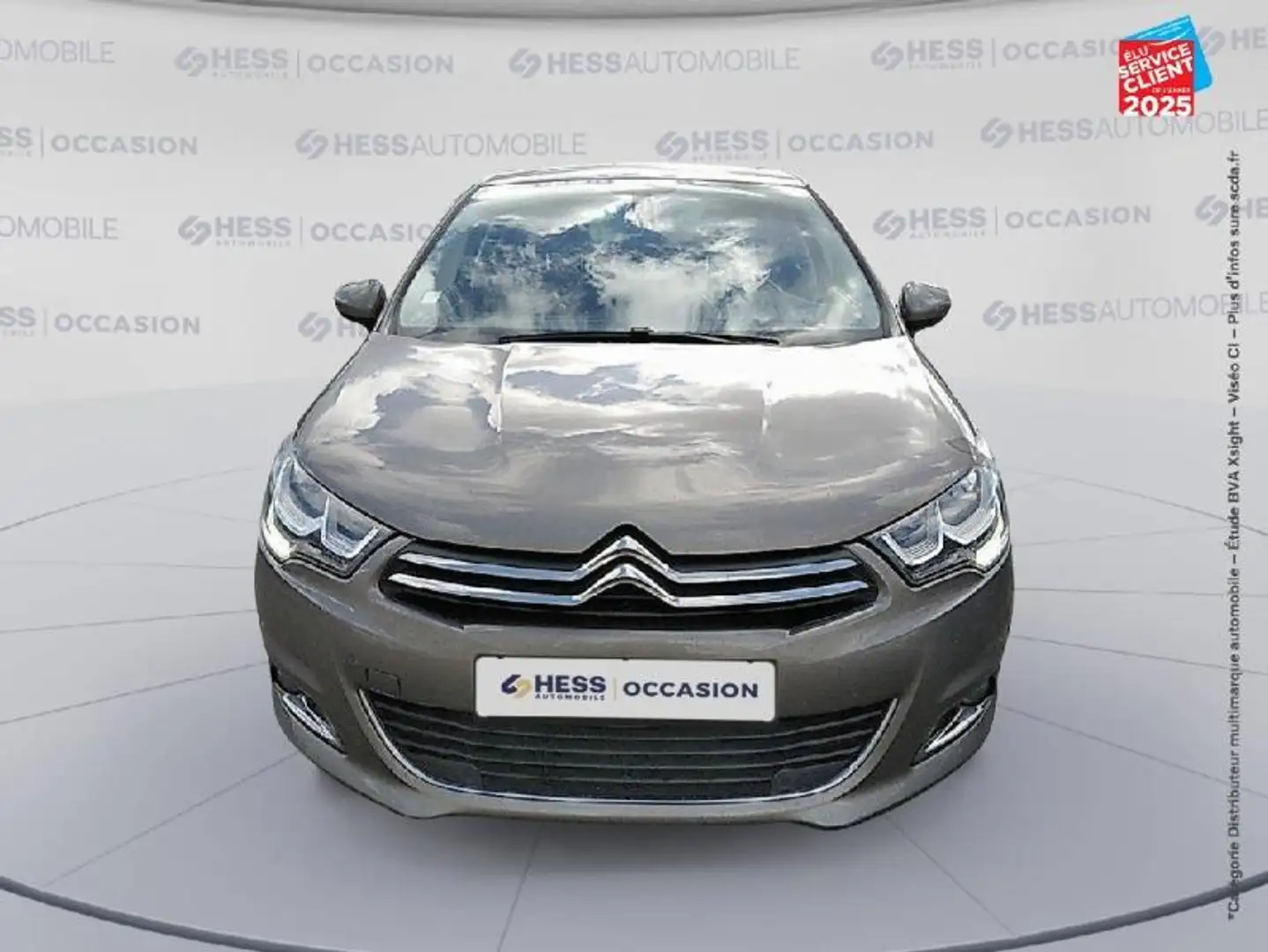 Citroen C4 PureTech 110ch Millenium GPS Radar AR Carplay Gris - 2