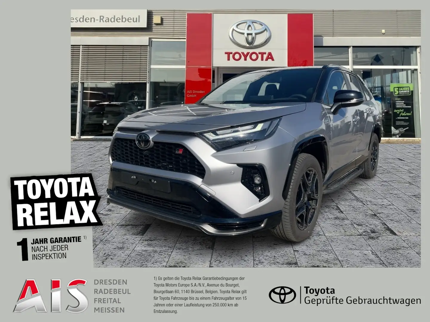 Toyota RAV 4 RAV4 2.5 Plug-in-Hybrid GR Navi*HUD*JBL*4xSHZ Argento - 1