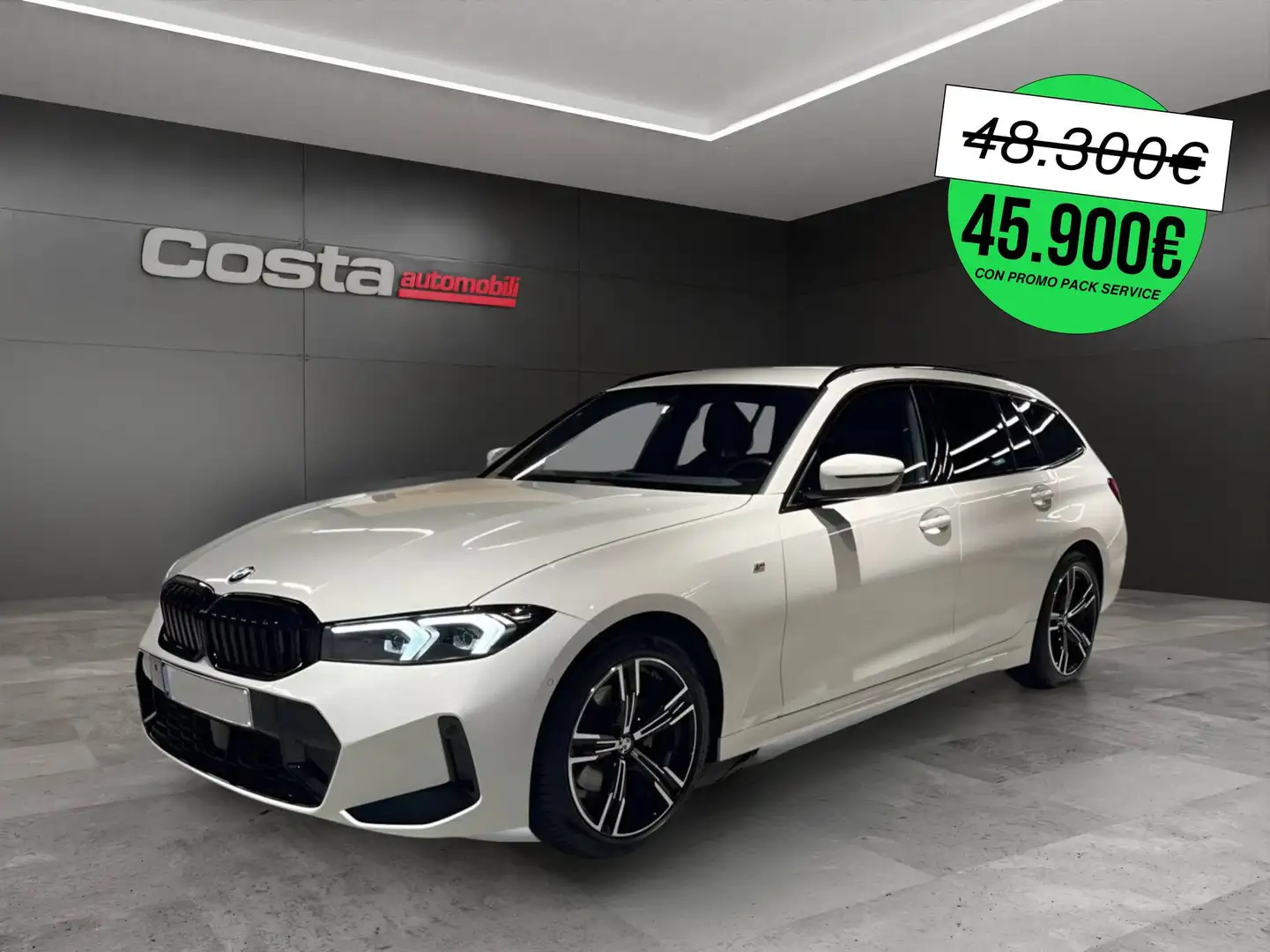 BMW 320 (G20/21/80) 320d 48V xDrive Touring Msport Bianco - 1