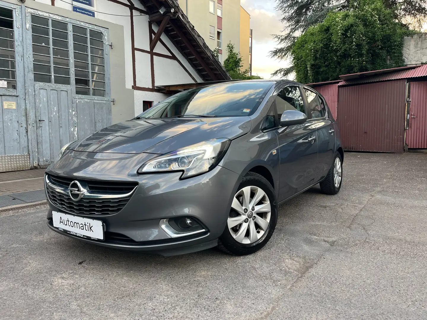 Opel Corsa Automatik,TÜV:12/2026,Klima,PDC.Gepflegt Grau - 1