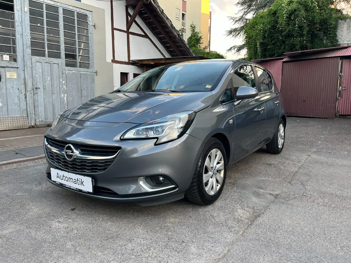 Opel Corsa Automatik,TÜV:12/2026,Klima,PDC.Gepflegt Grau - 2
