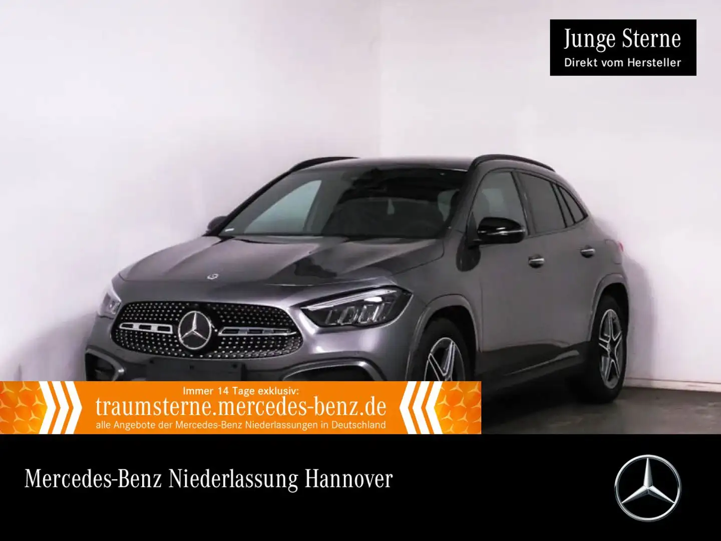 Mercedes-Benz GLA 200 d AMG+NIGHT+360°+LED+TOTW+KEYLESS+8G Gris - 1