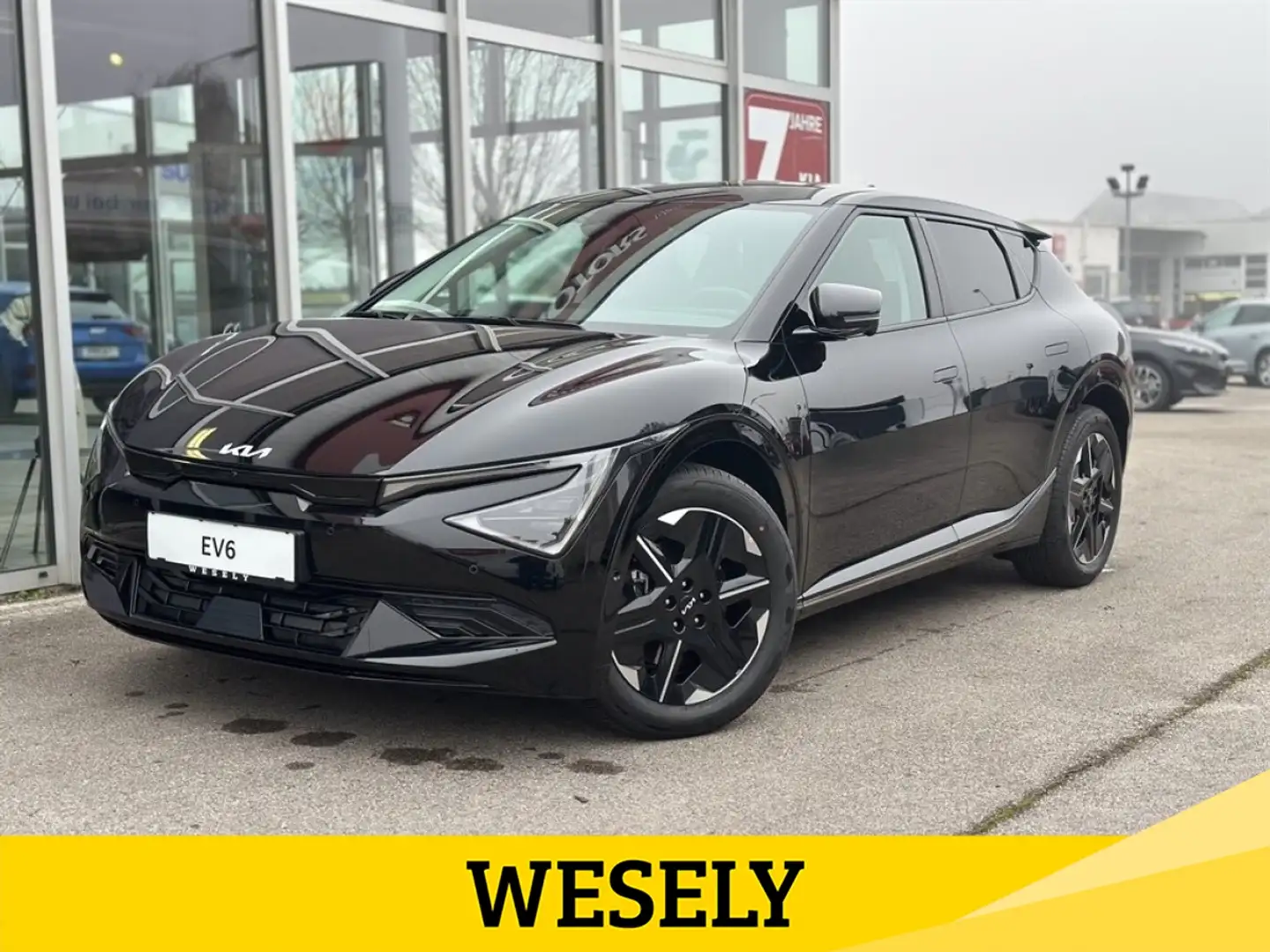 Kia EV6 RWD 84kWh Long Range Air Plus Aut. Schwarz - 1