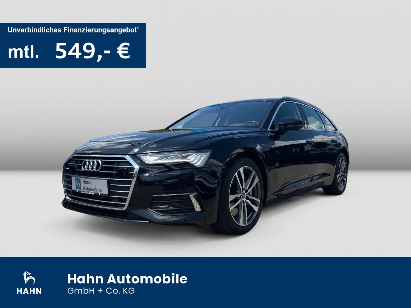 Audi A6 55TFSI qu S-trc design AHK Standh Memor Schwarz - 1