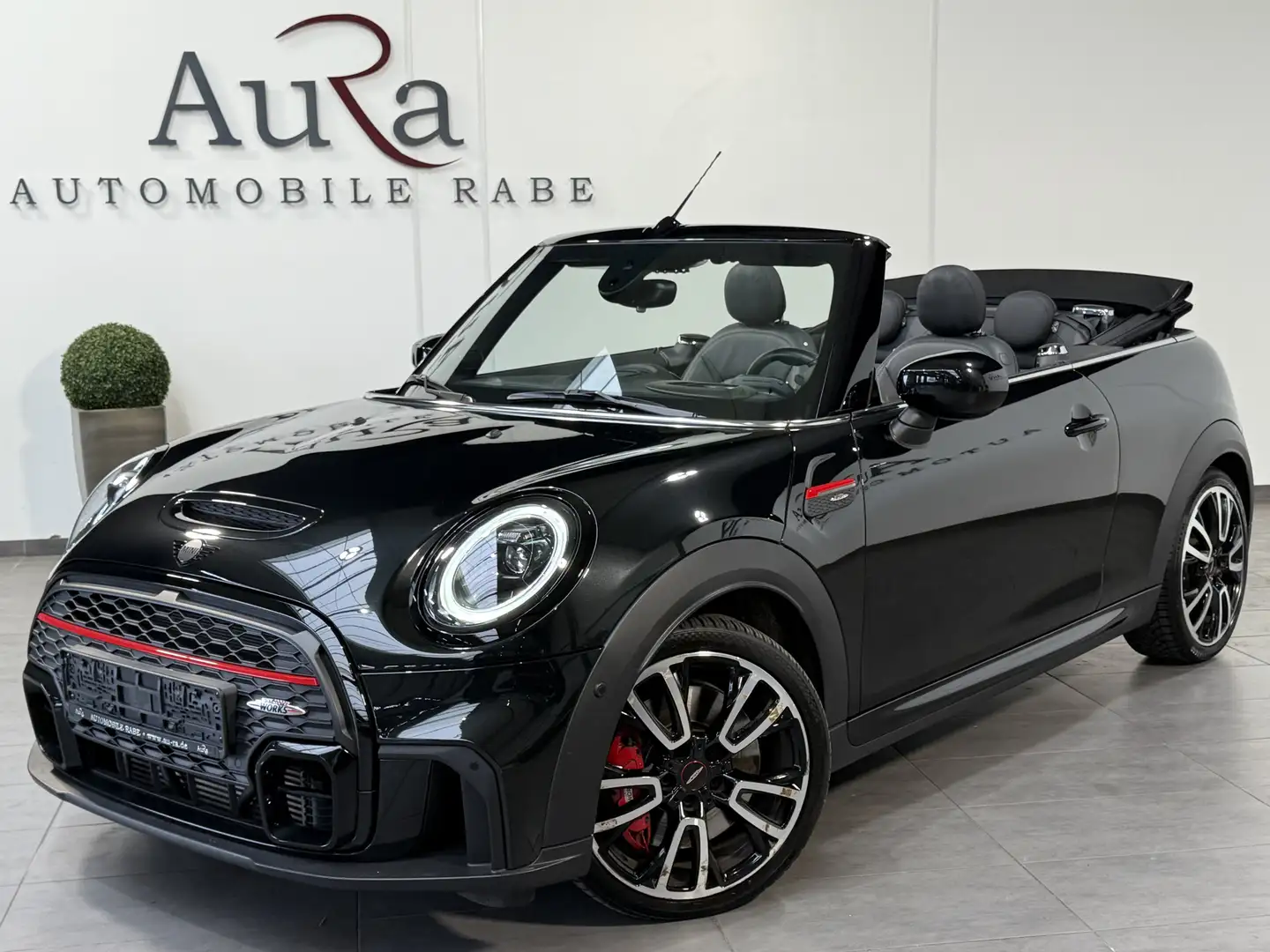 MINI John Cooper Works Cabrio NAV+LED+H&K+18ZO+KAMERA Negru - 1