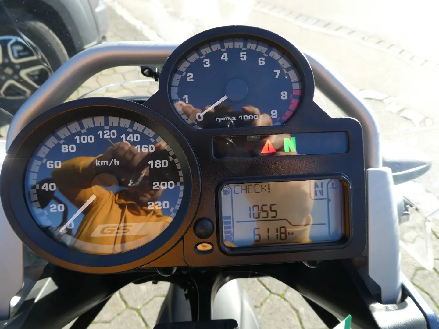 BMW R 1200 GS NUR 6´km*Neuwertiger Zustand Blau - 2