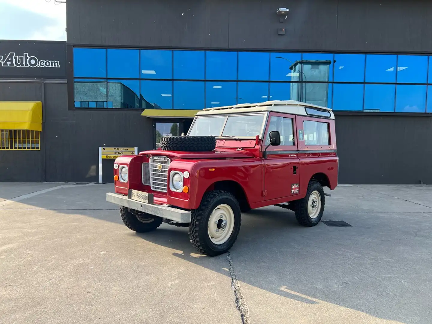 Land Rover Series 88 - Diesel - 7Posti  A/C - Overdrive  Servosterzo Rosso - 1